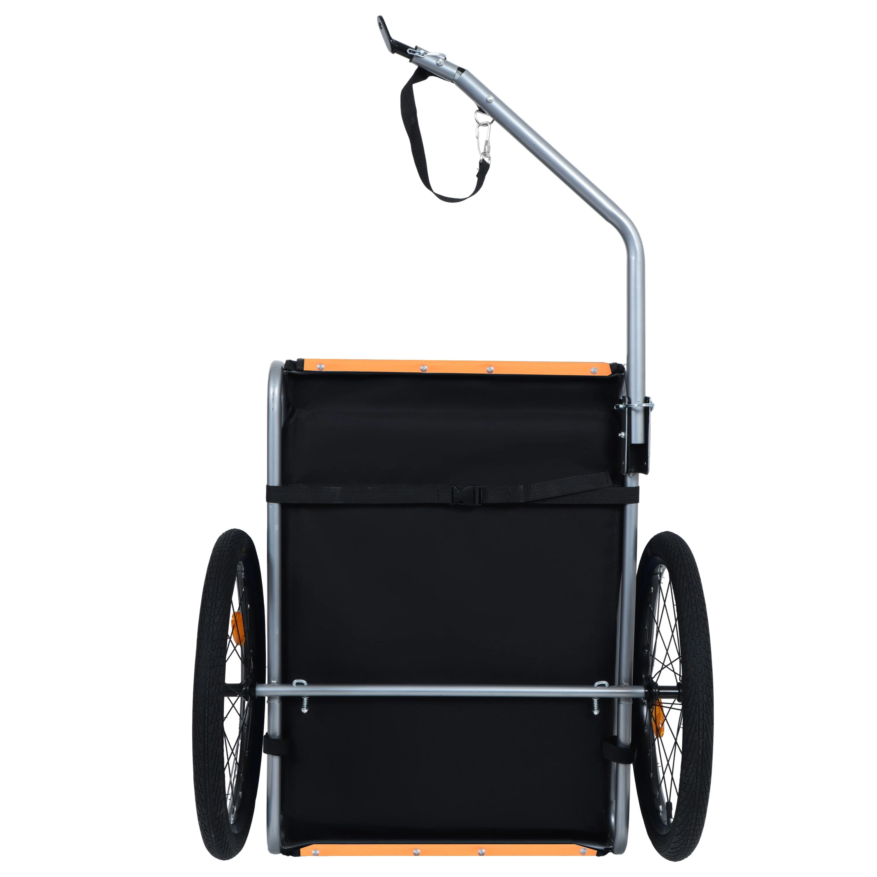 Large Folding Bike Trailer for Dogs – 66LB Capacity All-Terrain Pet Carrier - Image 9