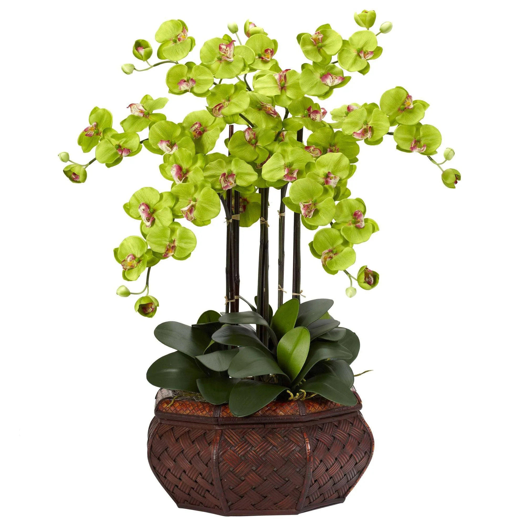 Large Phalaenopsis Silk Flower Arrangement - Image 4