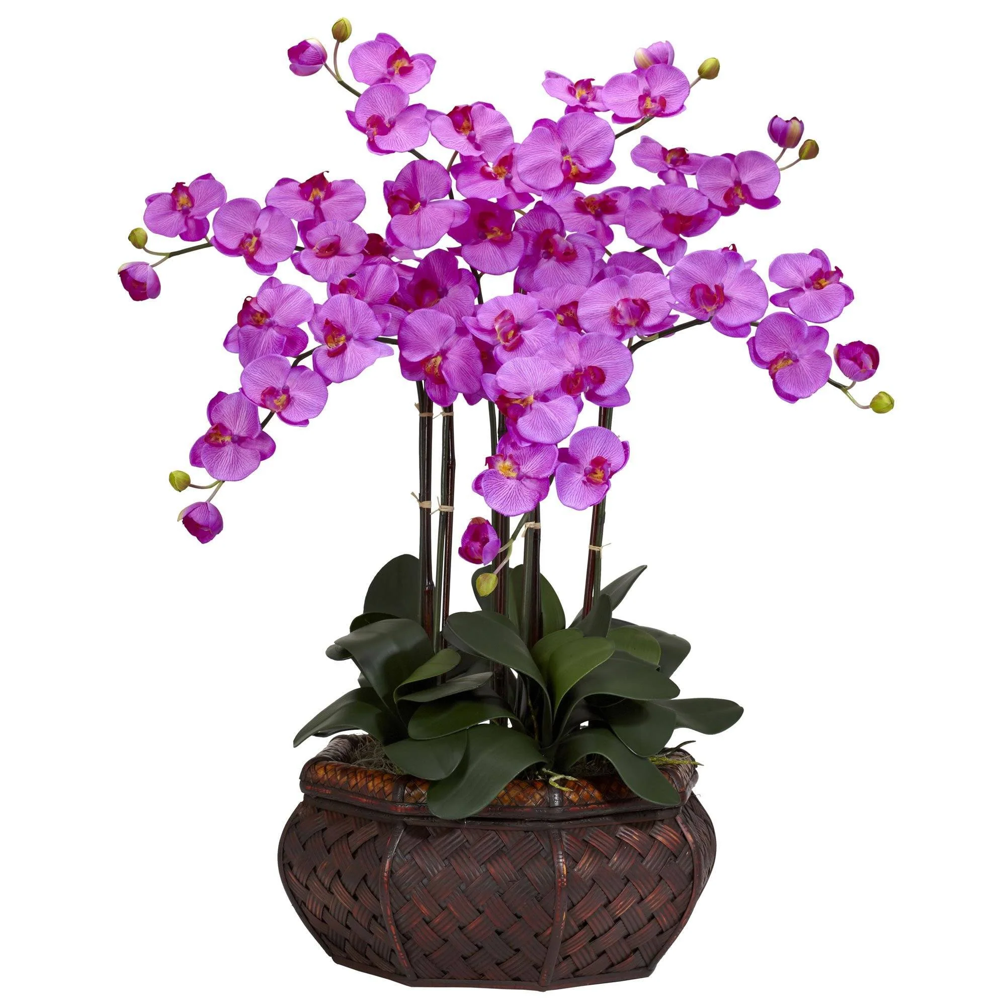 Large Phalaenopsis Silk Flower Arrangement - Image 6