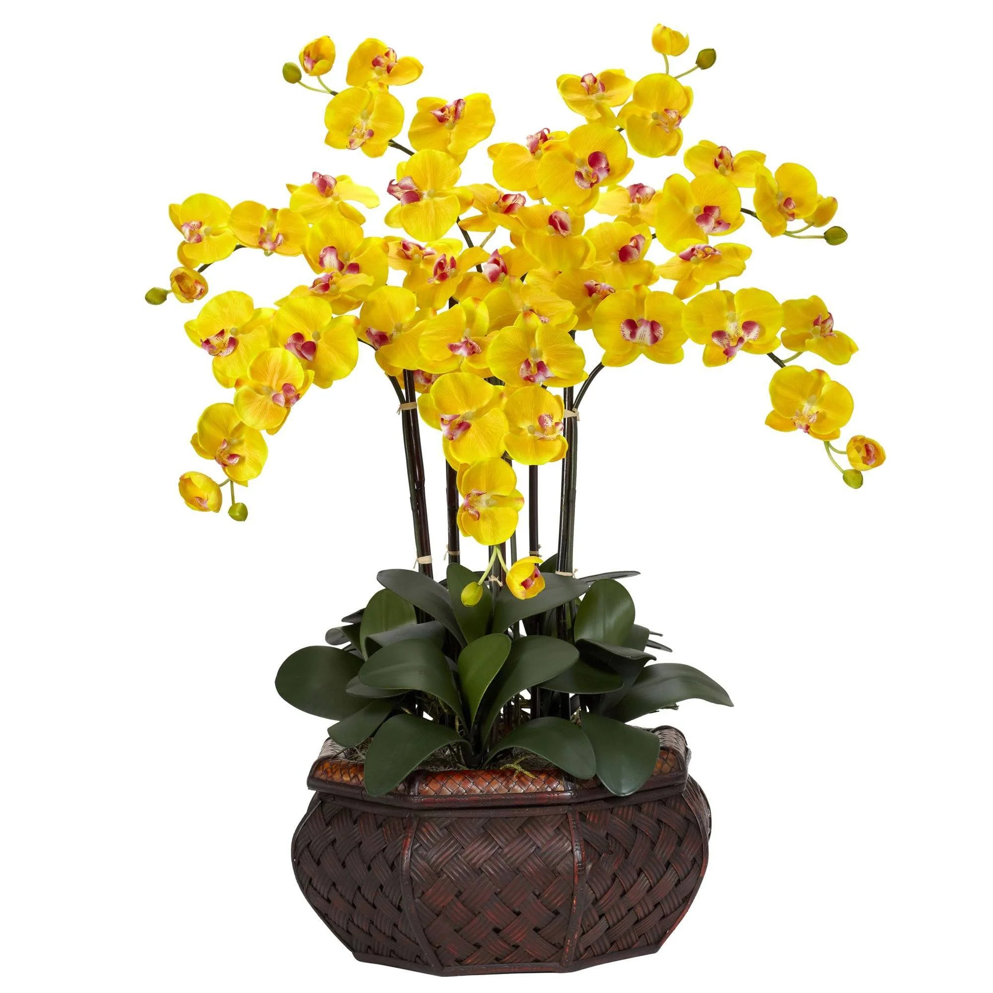 Large Phalaenopsis Silk Flower Arrangement - Image 8