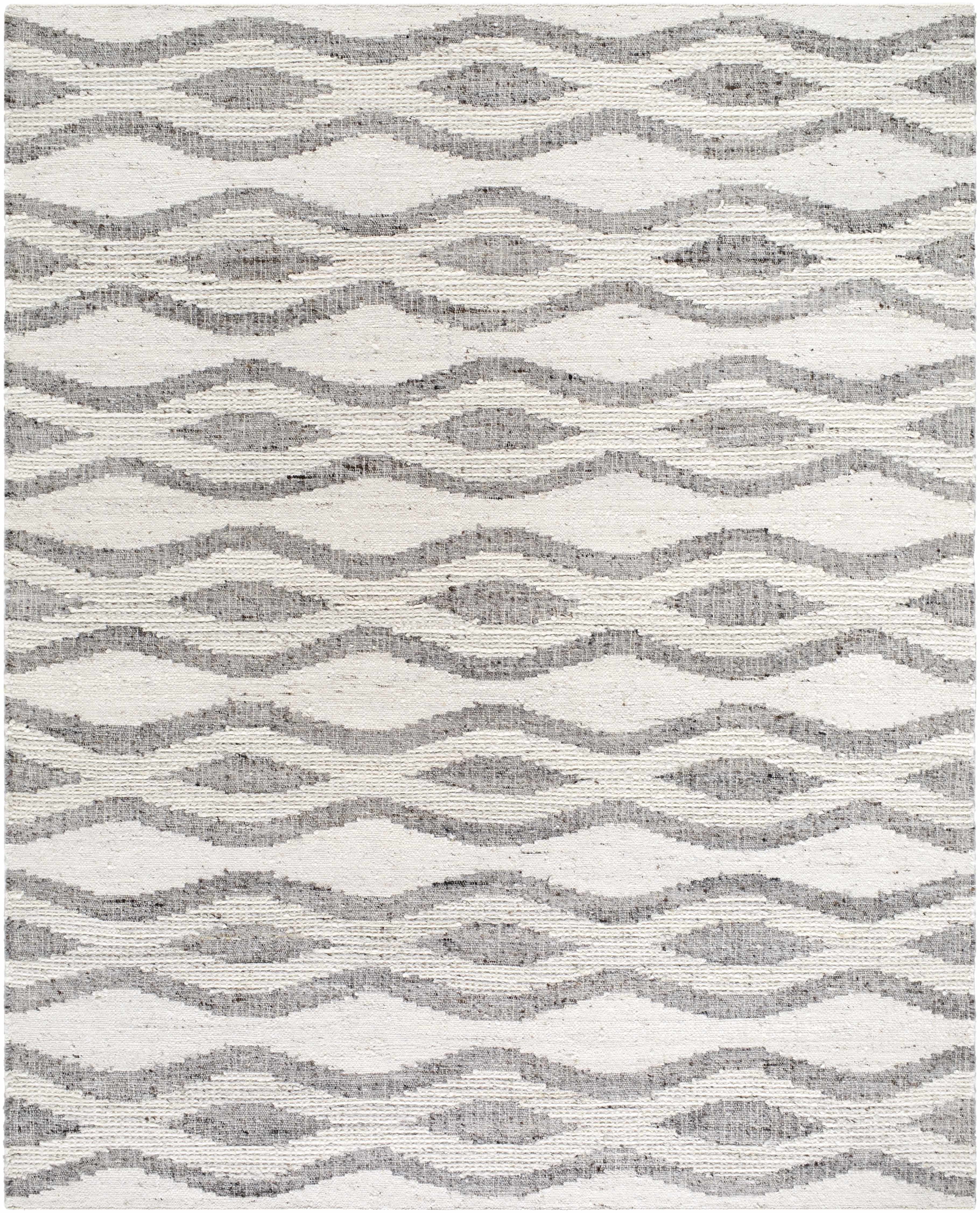 Lavalwaves Hand Woven Flatweave Wool Carpet - Clearance - Image 11