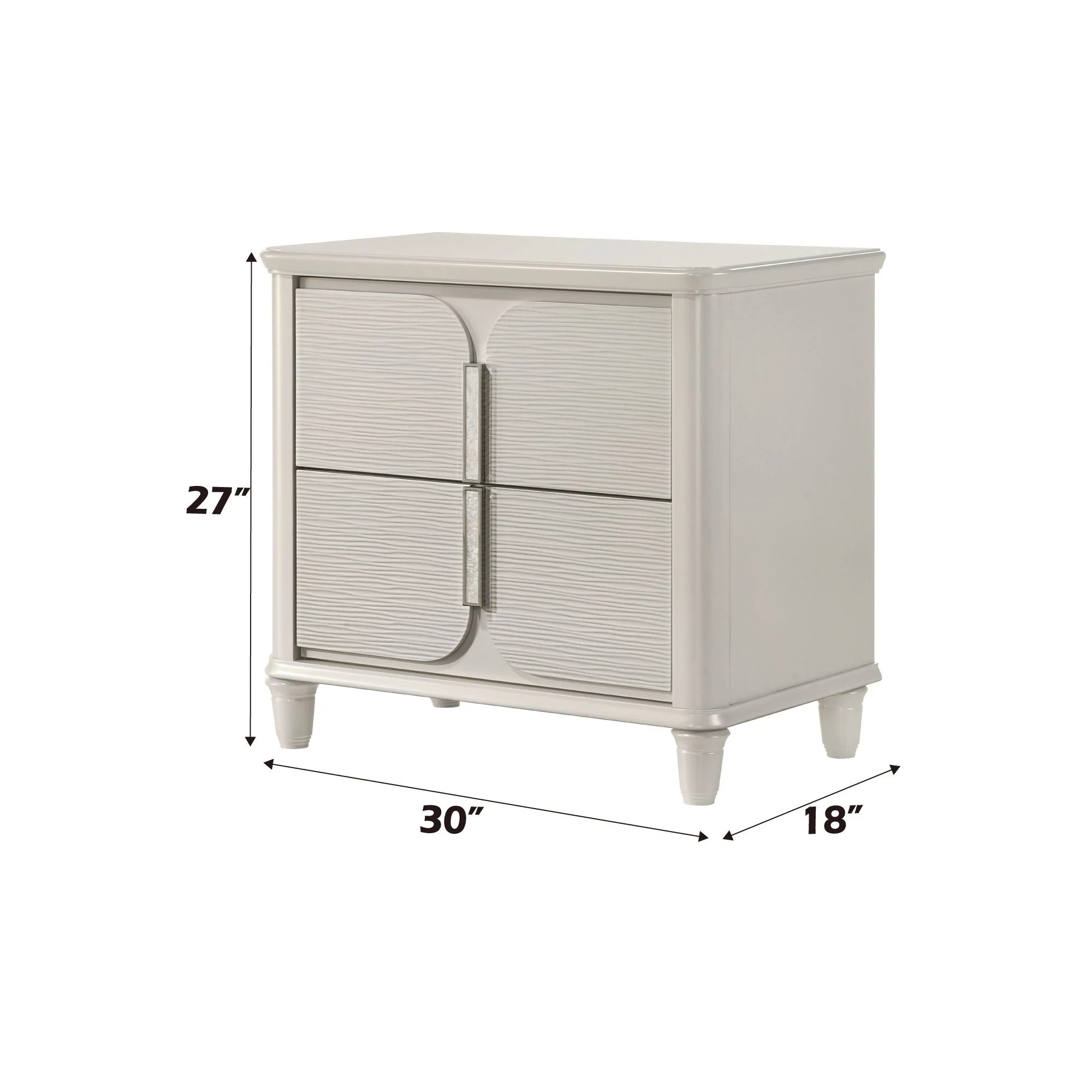Laveda - Nightstand - White - Image 4