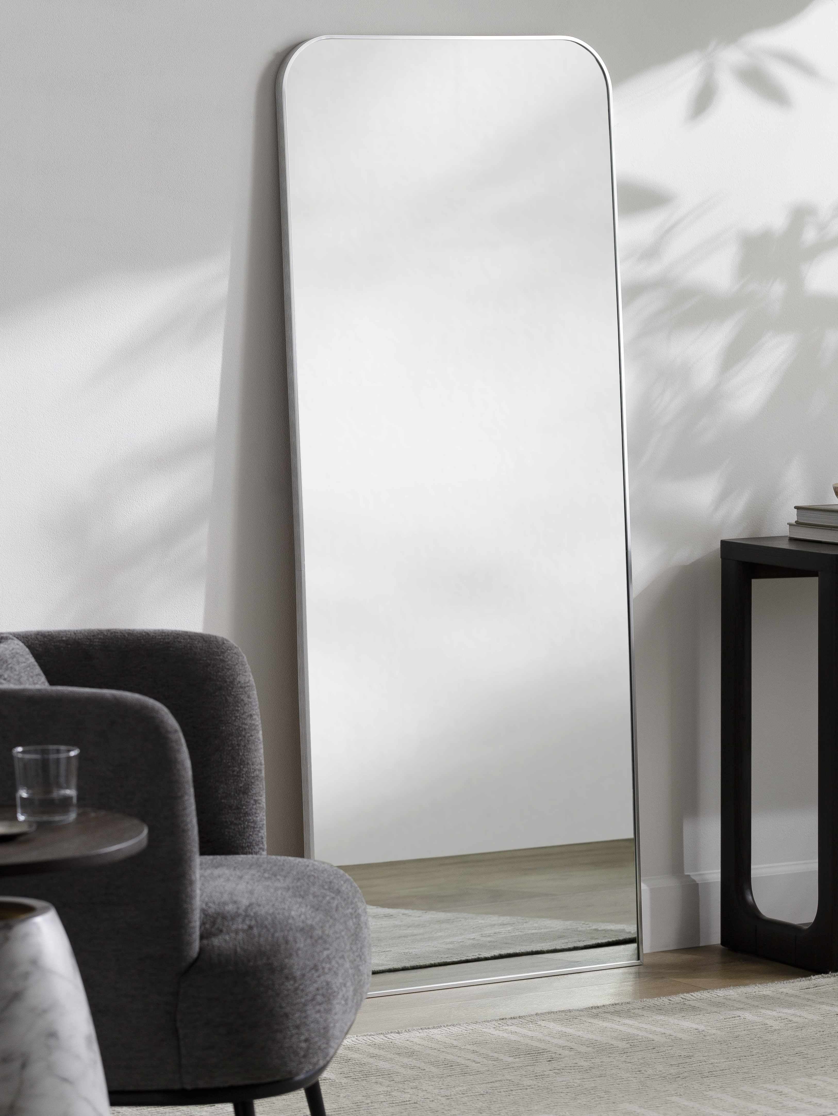 Lavezzola Metallic Silver Mirror - Image 3