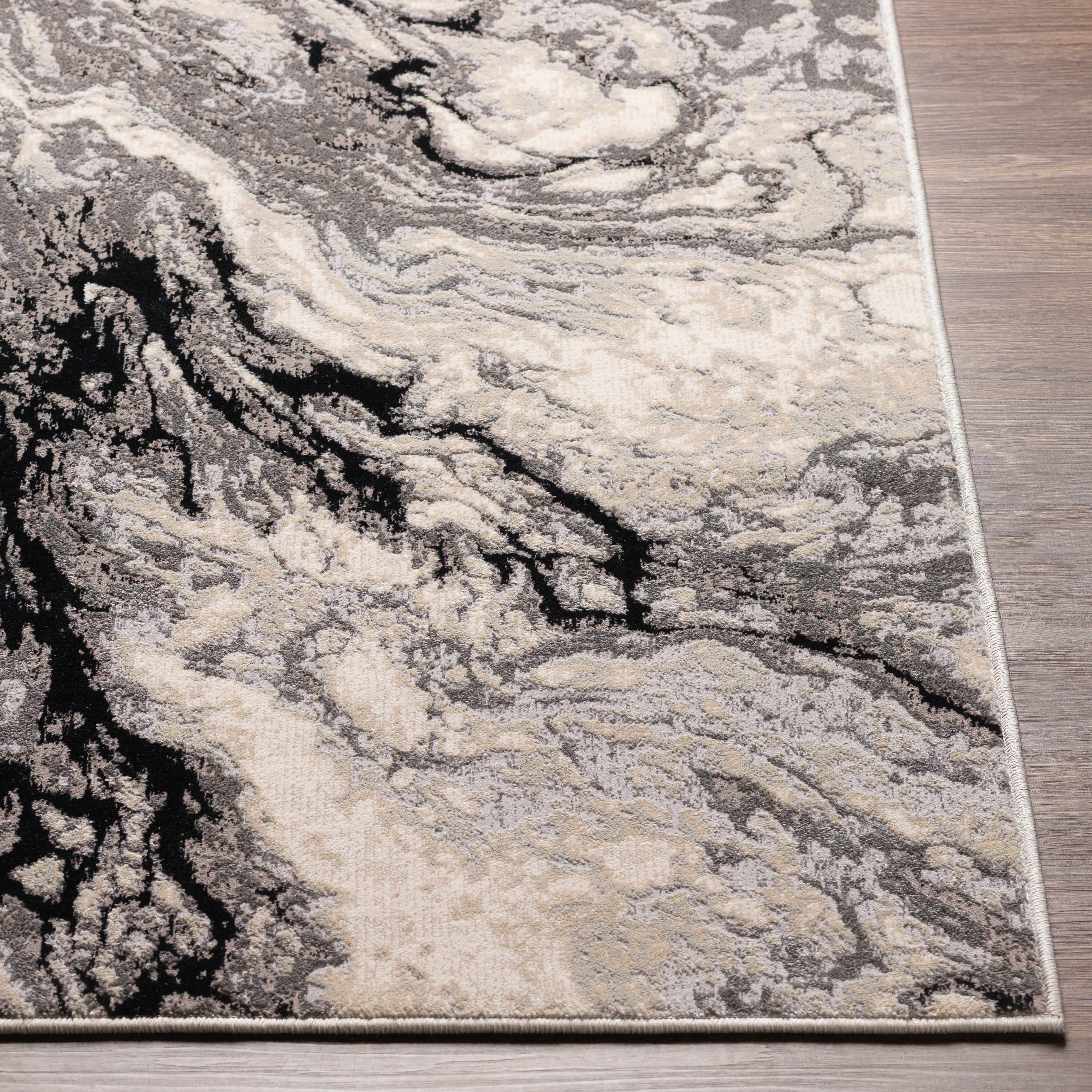 Lawigan Gray Marble Rug - Clearance - Image 5