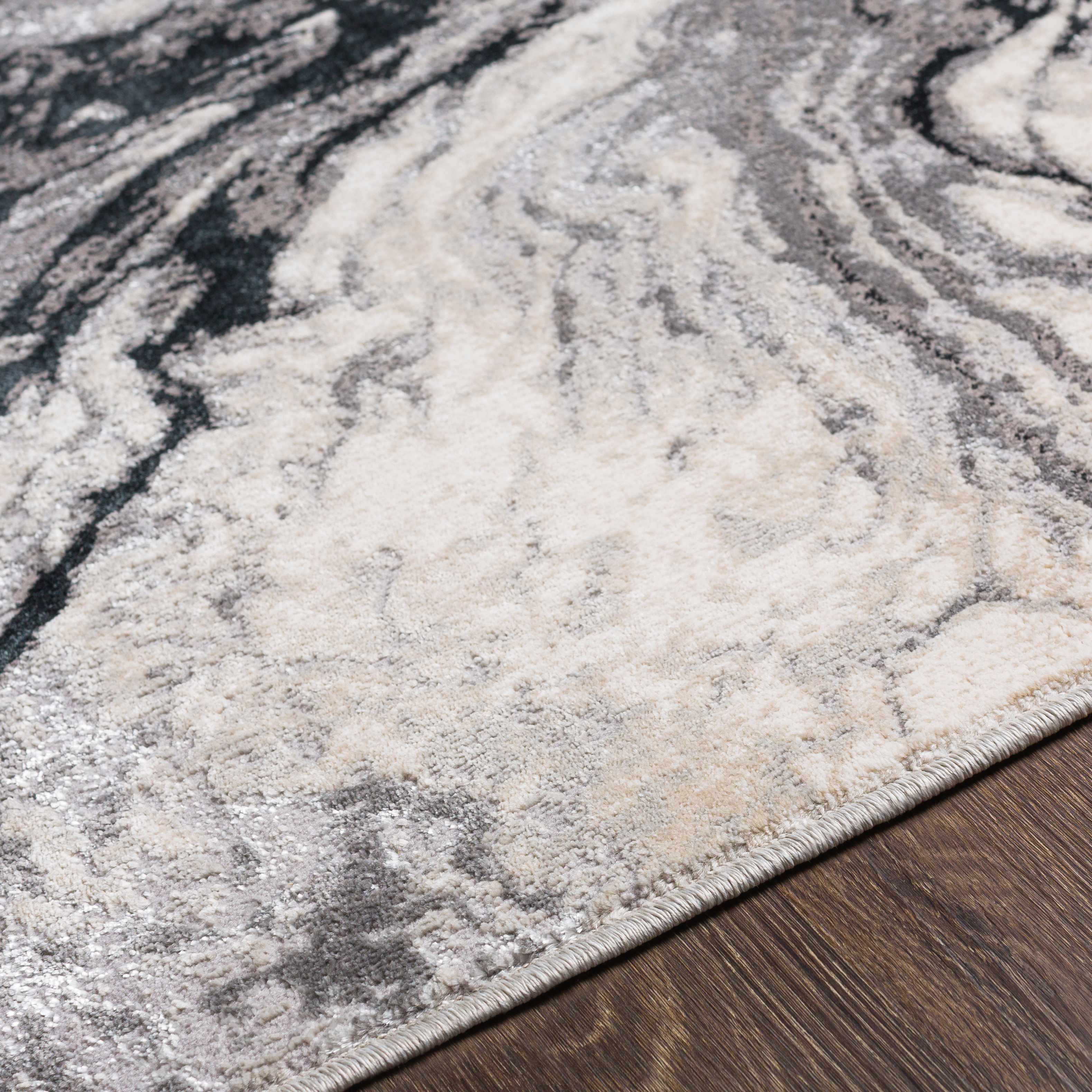 Lawigan Gray Marble Rug - Clearance - Image 7