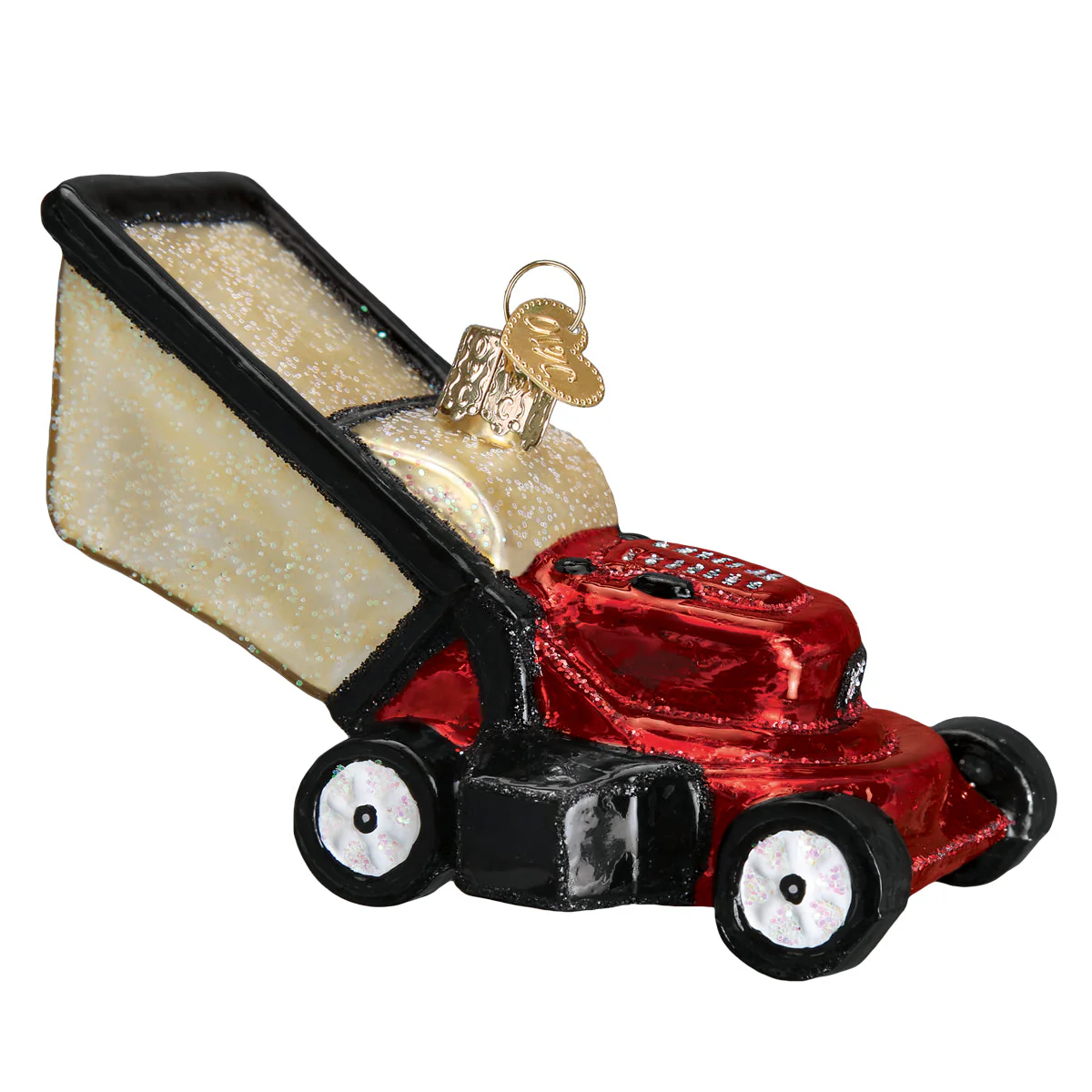 Lawn Mower Ornament by Old World Christmas - Image 3