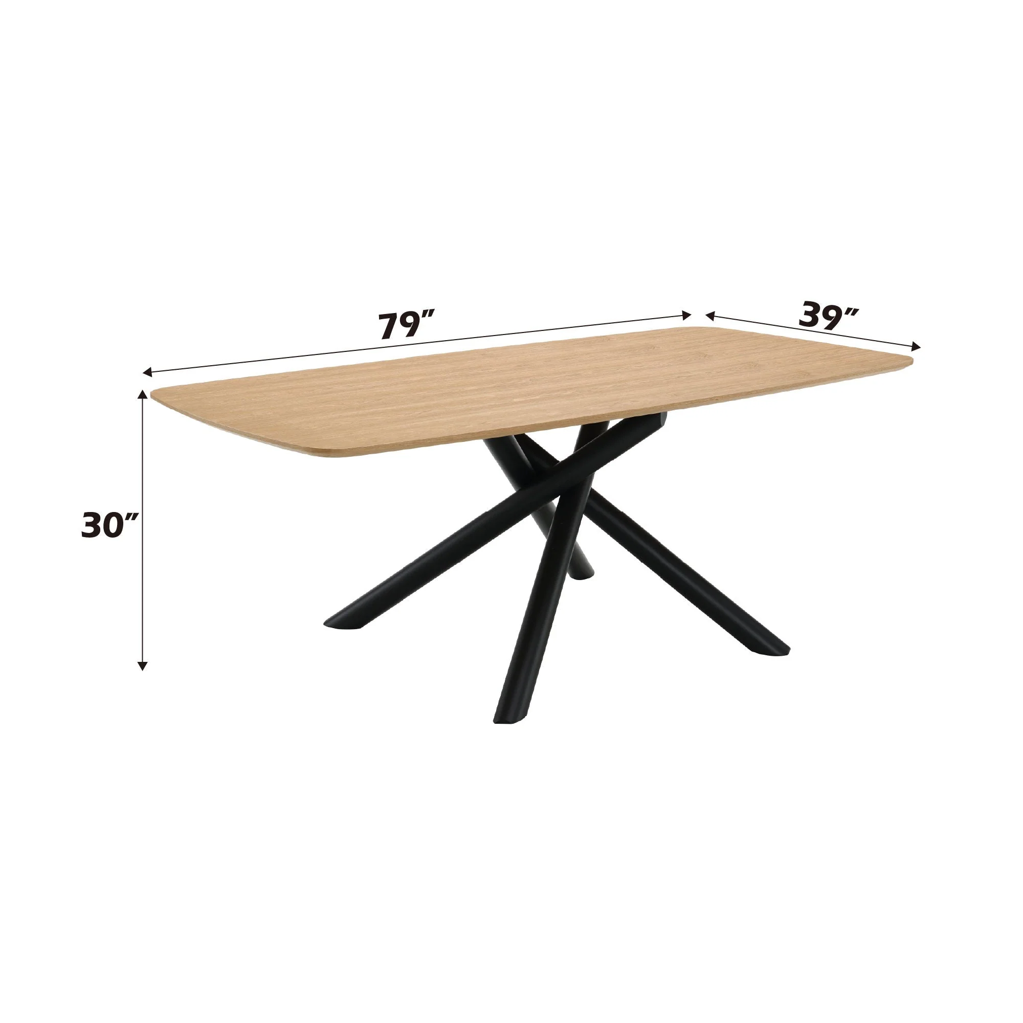 Lawton - Dining Table - Natural - Image 2