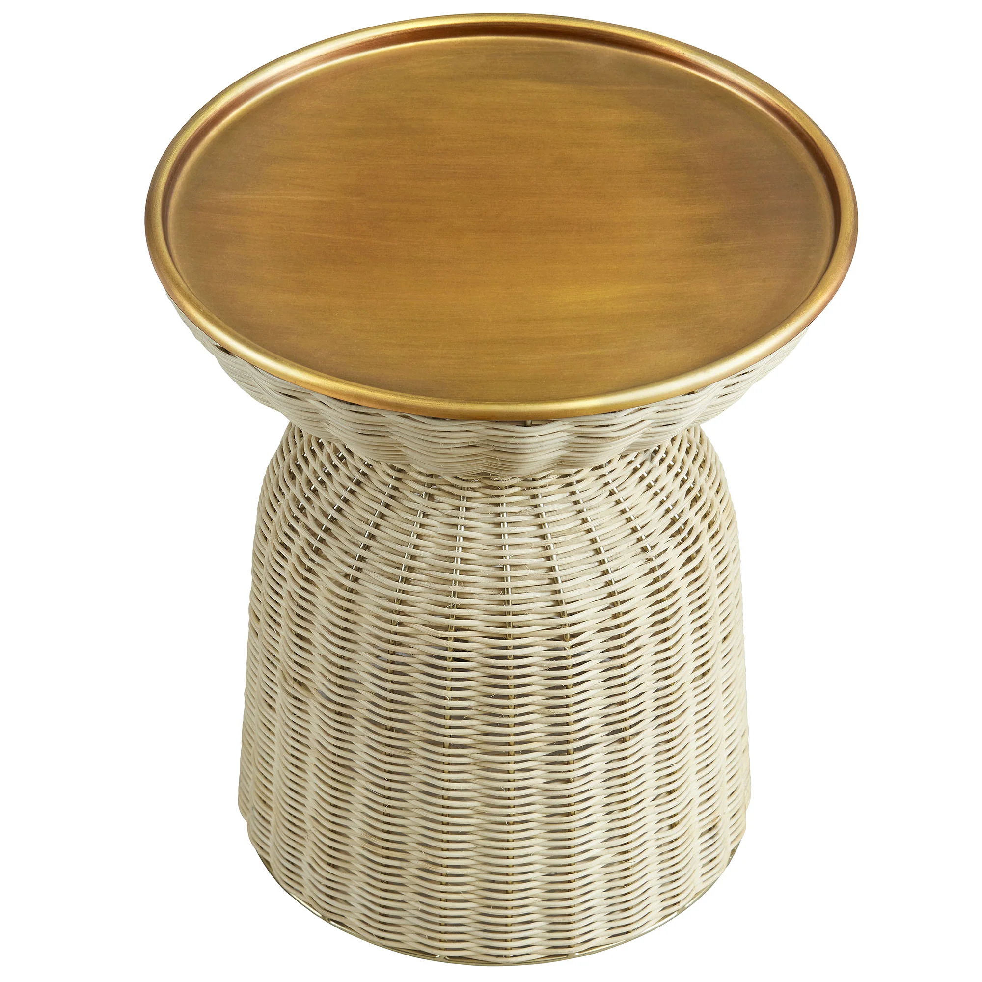 Lazaro Round Rattan Side Table by Modway - Image 4