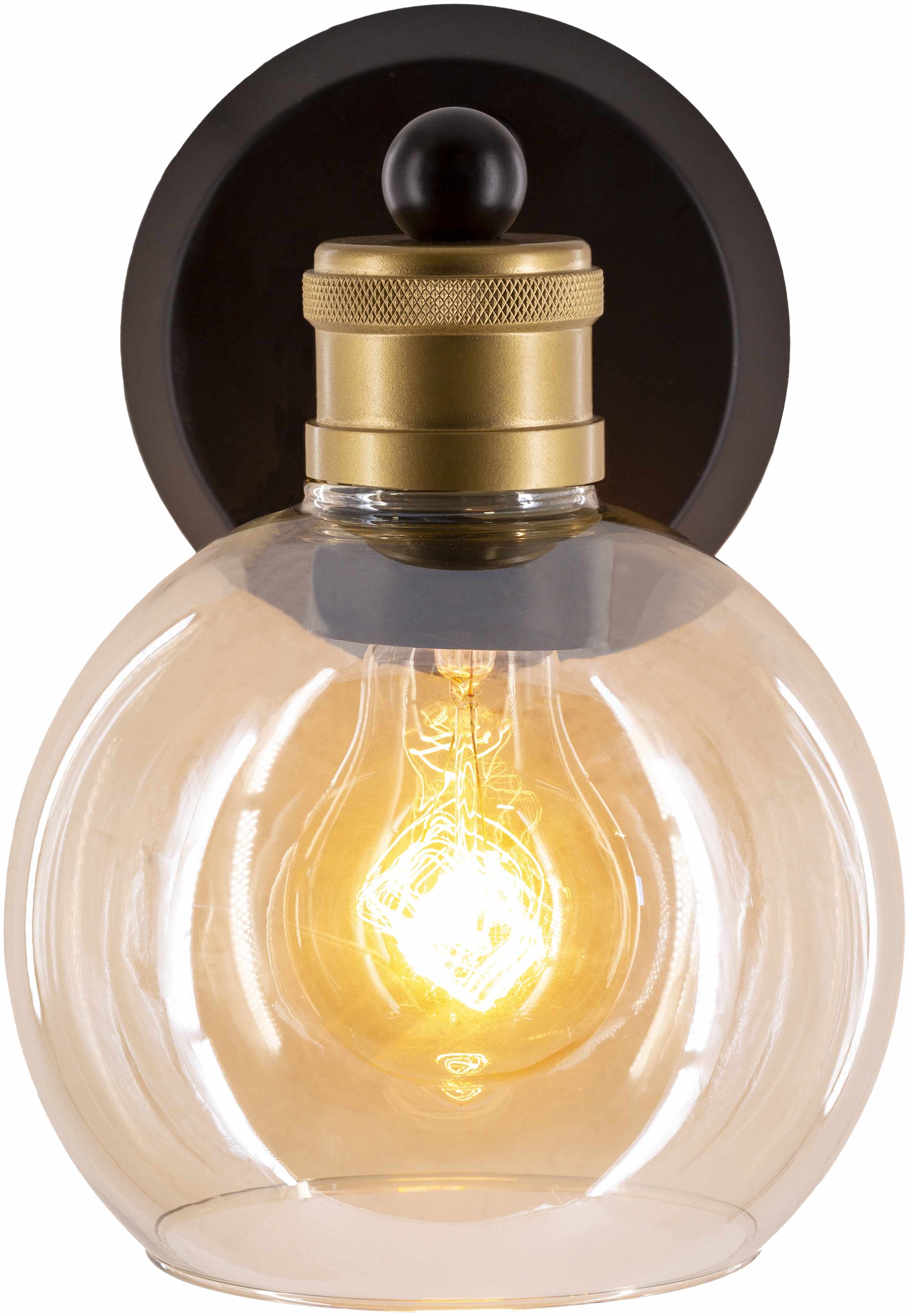 Leabrook Black Metal Wall Sconce - Image 12