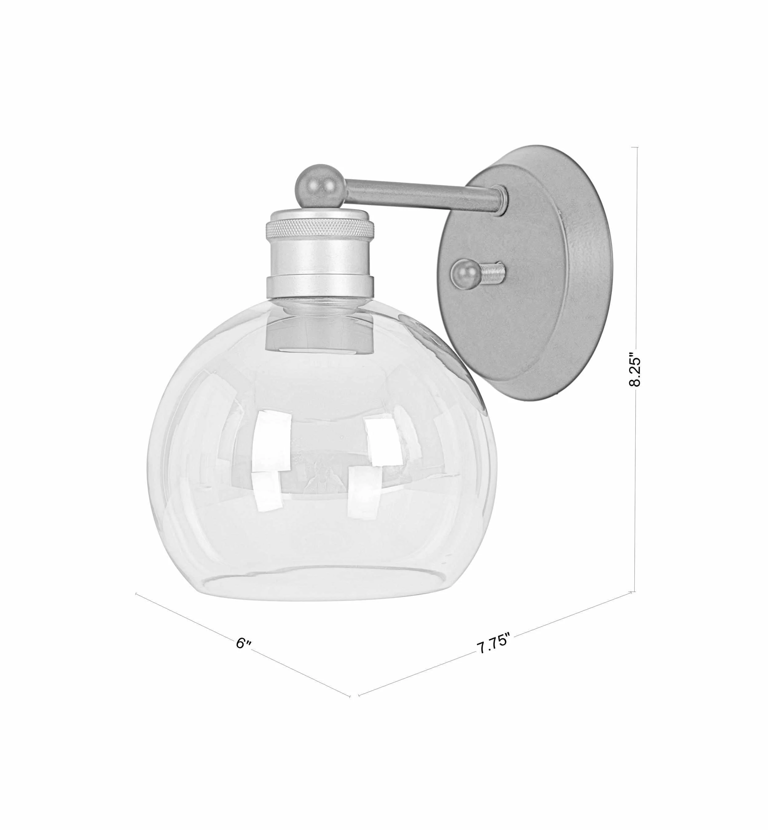 Leabrook Black Metal Wall Sconce - Image 5