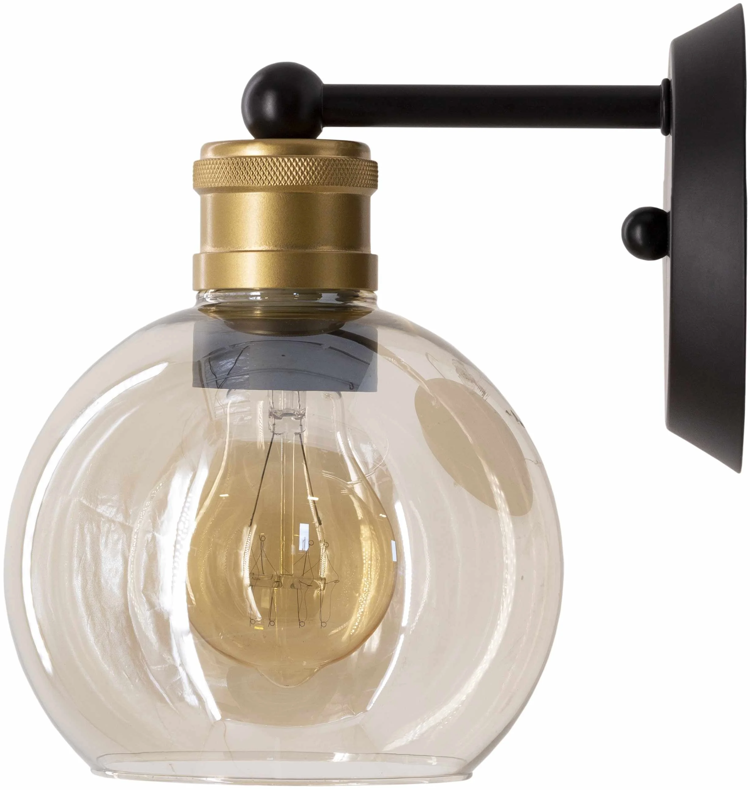 Leabrook Black Metal Wall Sconce - Image 8