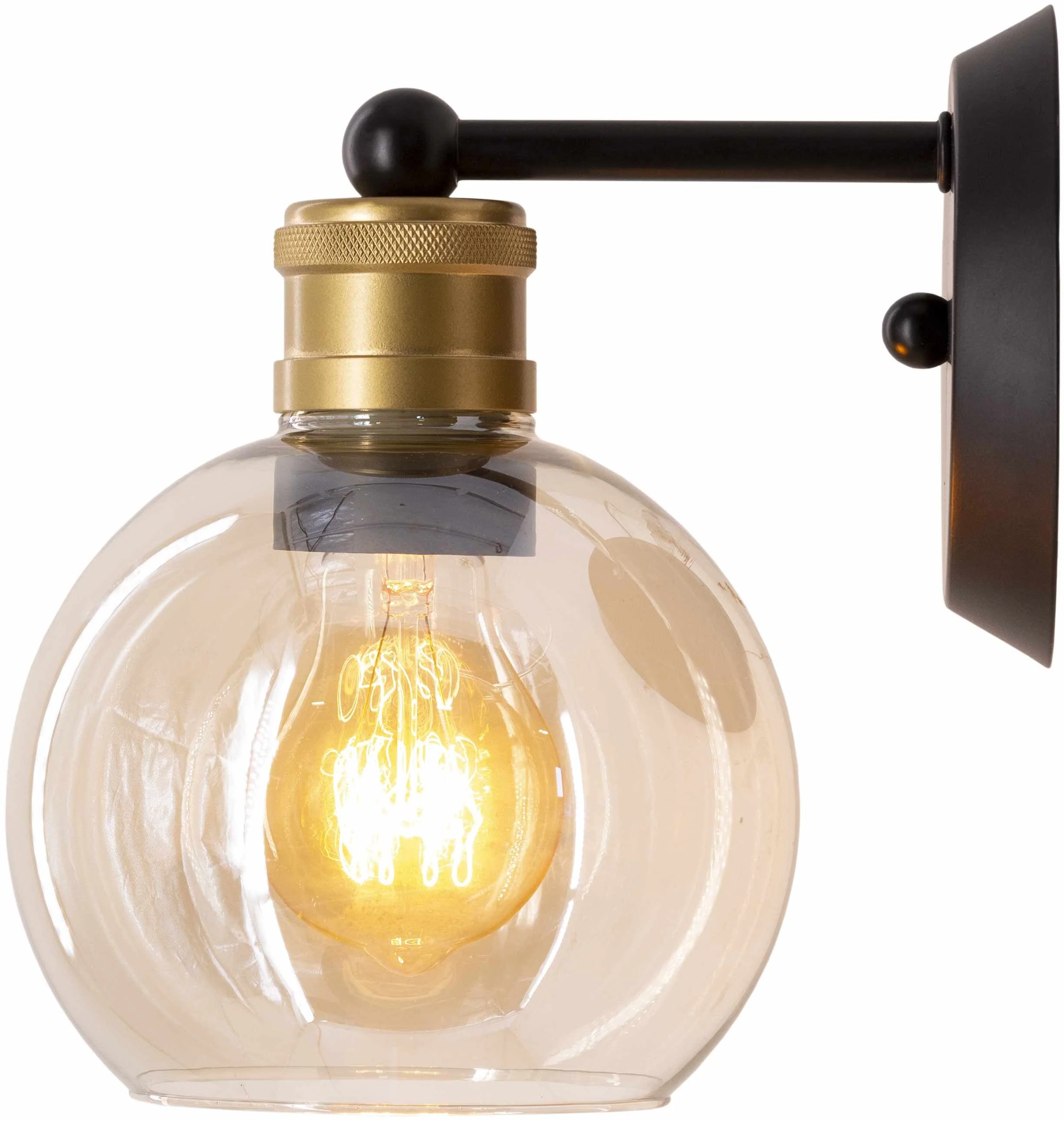 Leabrook Black Metal Wall Sconce - Image 9