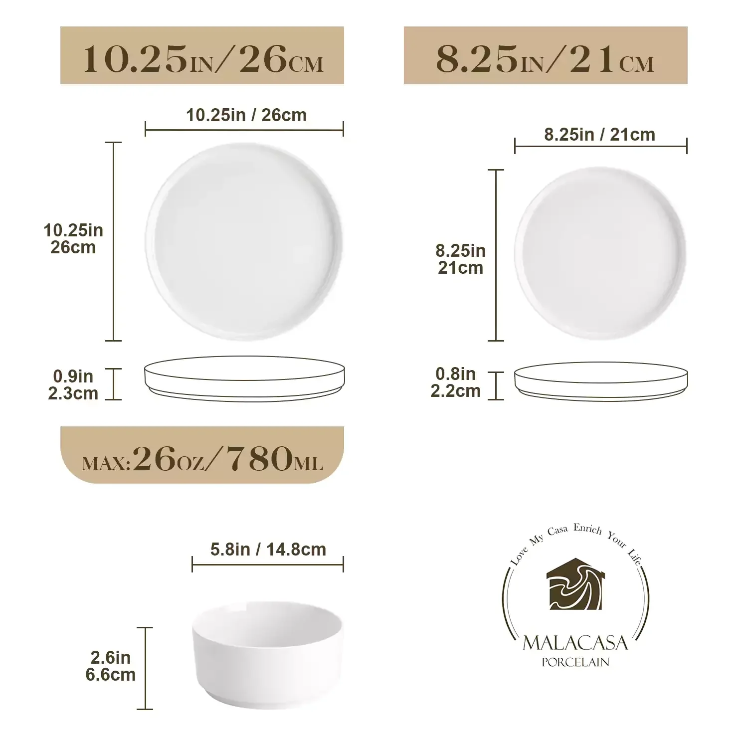 Leah 12 Piece Dinnerware Set - Image 10