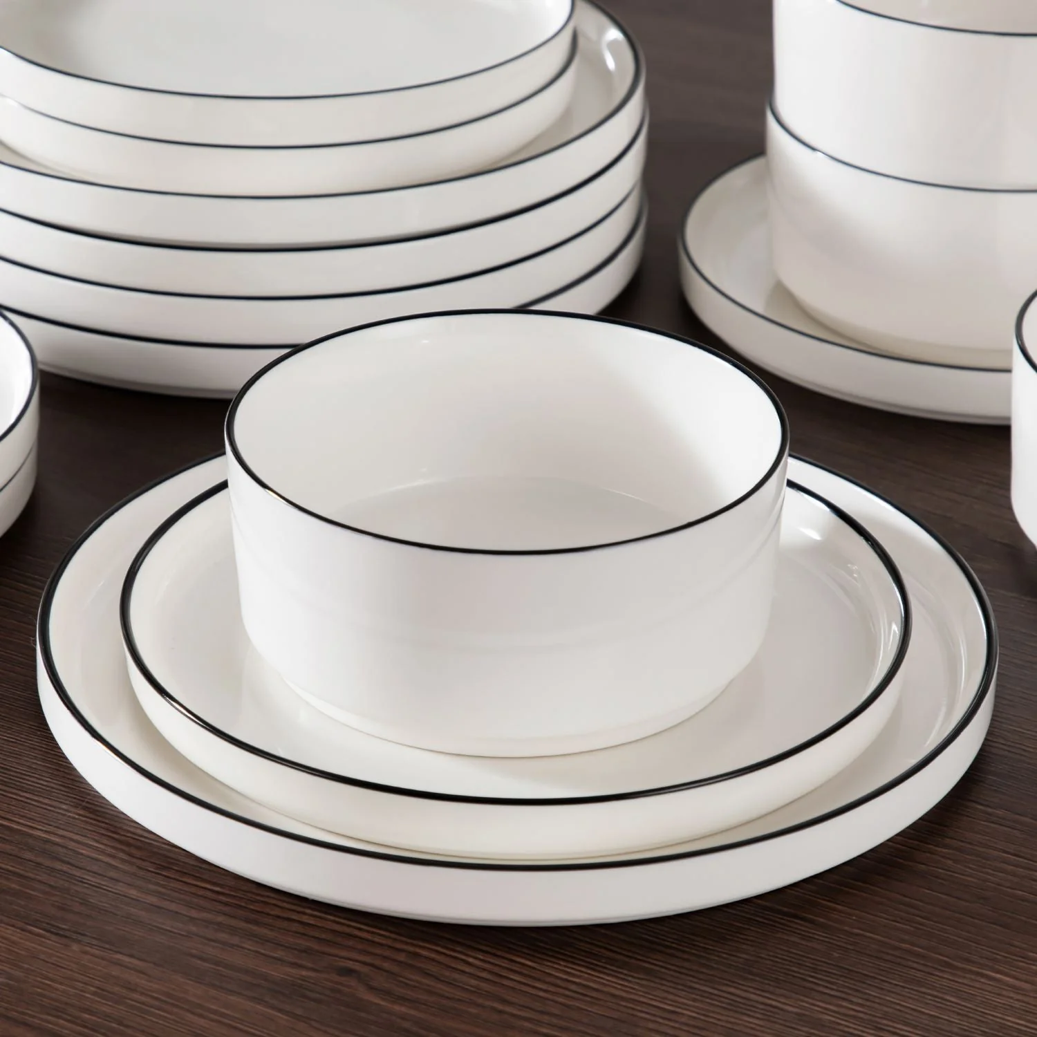 Leah 12 Piece Dinnerware Set for 4 - Image 16