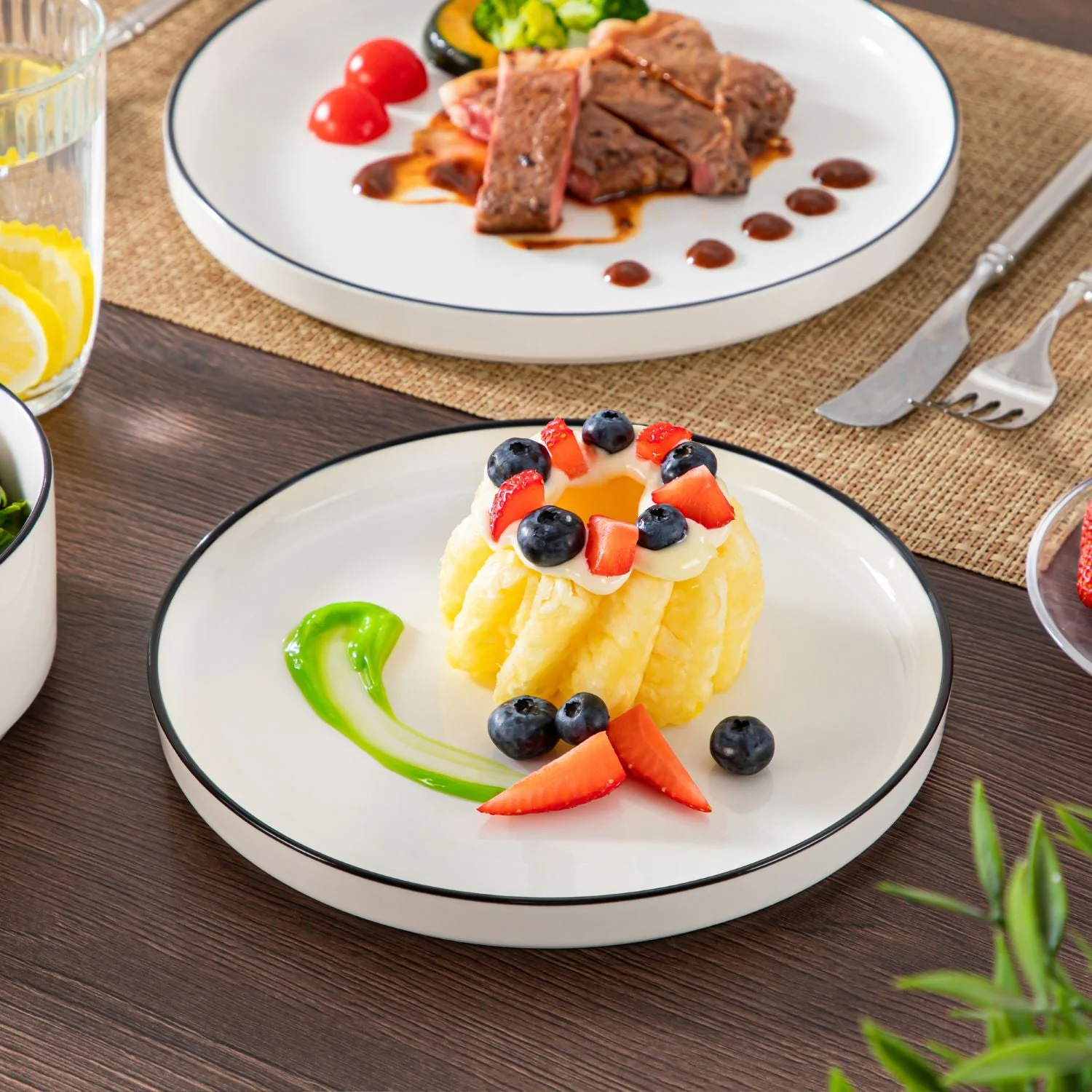 Leah 12 Piece Dinnerware Set for 4 - Image 18
