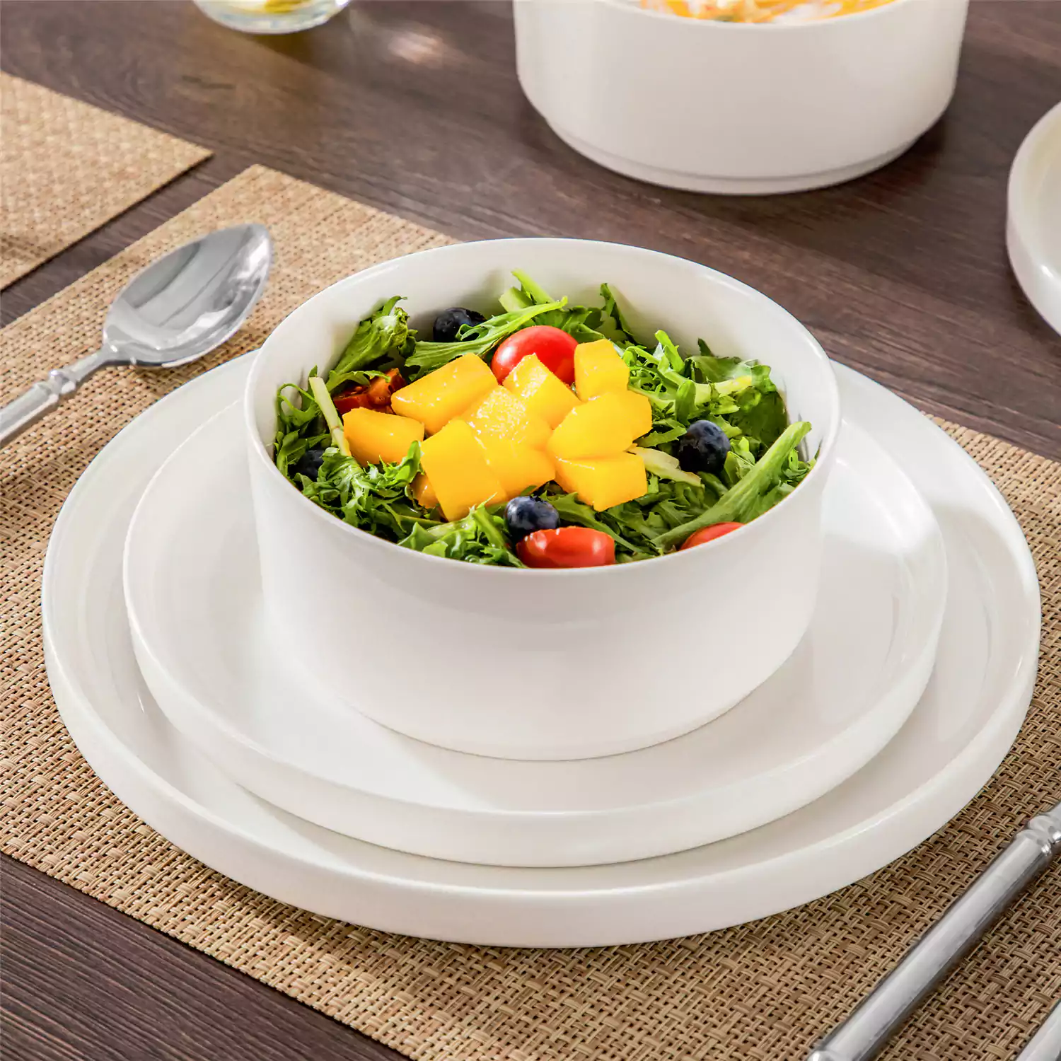 Leah 12 Piece Dinnerware Set for 4 - Image 2