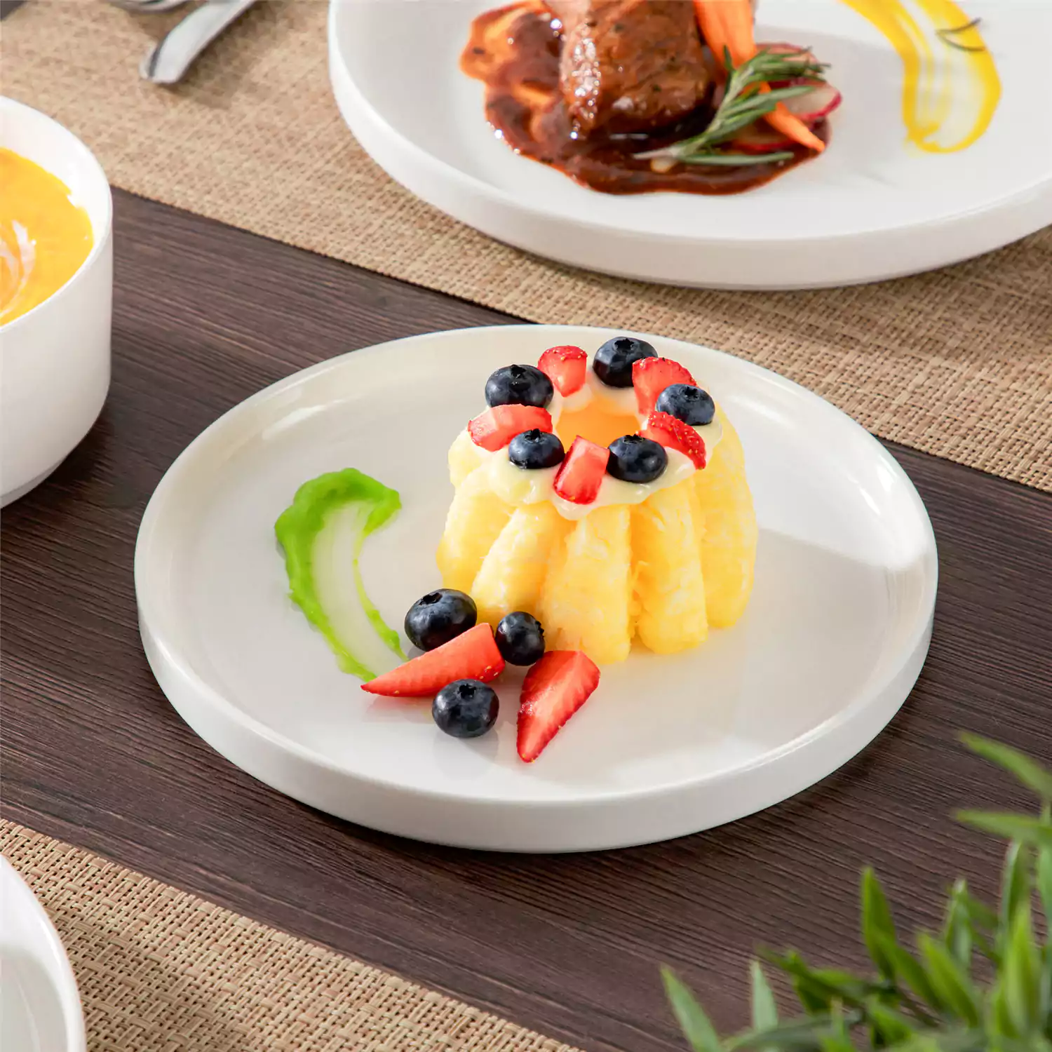 Leah 12 Piece Dinnerware Set for 4 - Image 4