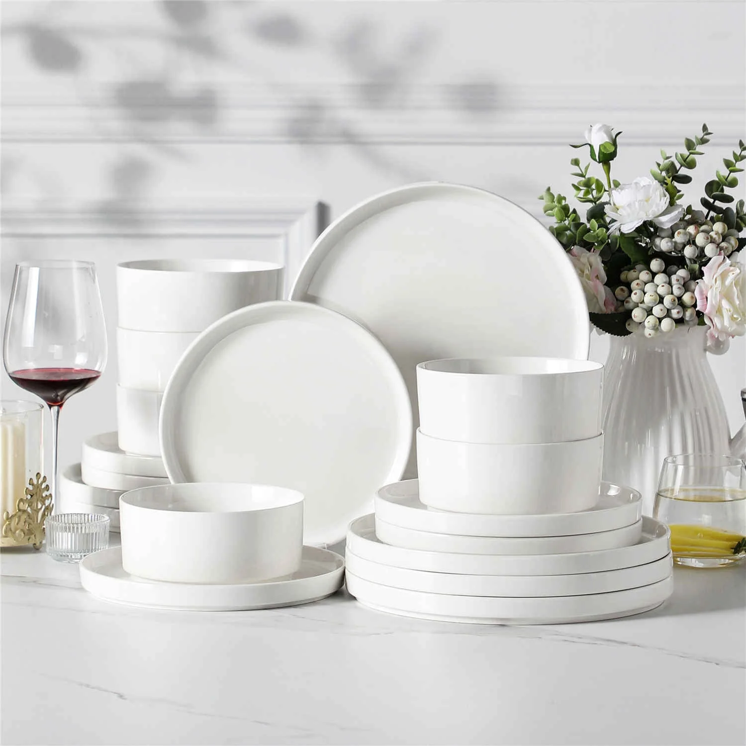 Leah 18 Piece Dinnerware Set - Image 2