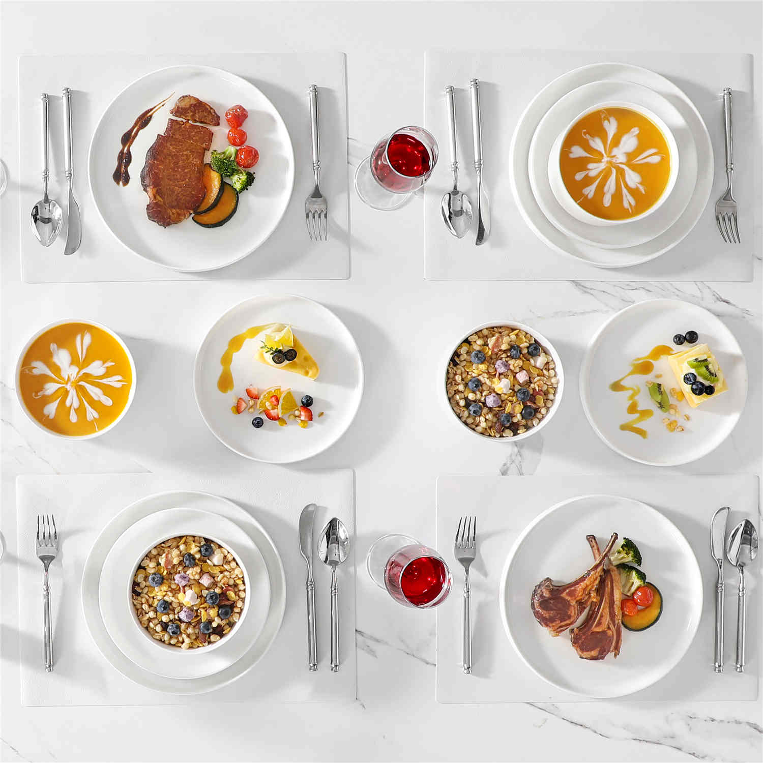 Leah 18 Piece Dinnerware Set - Image 6
