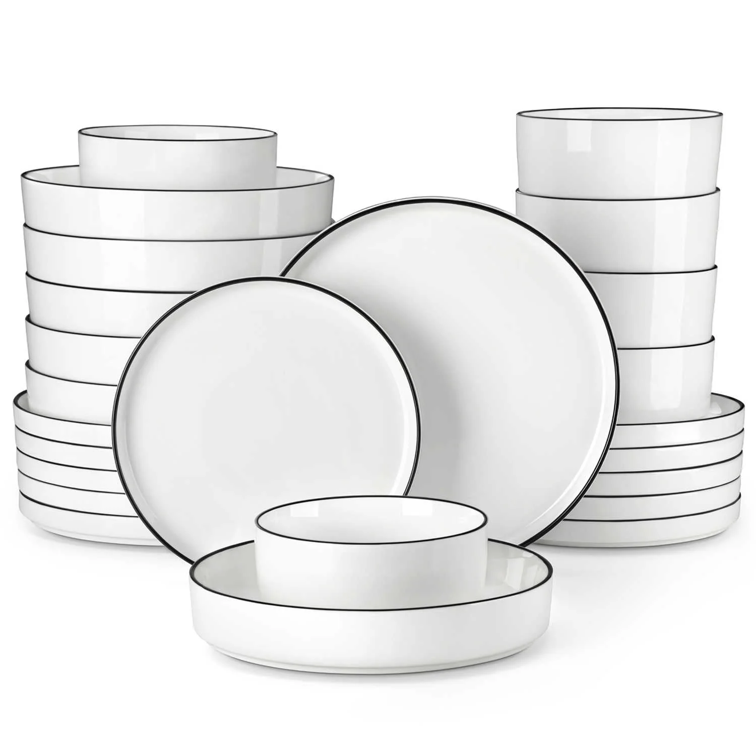 Leah 24 Piece Dinnerware Set - Image 10