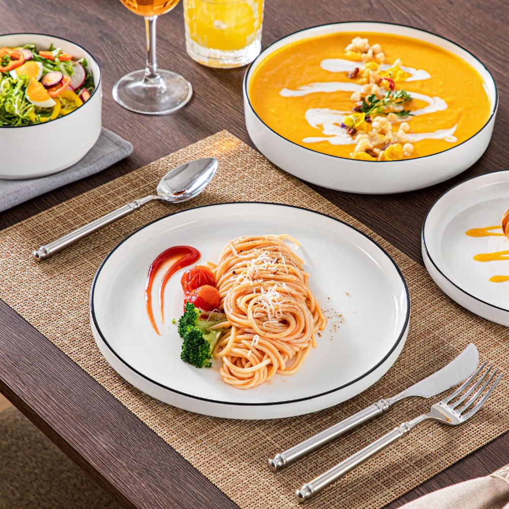 Leah 24 Piece Dinnerware Set for 6 - Image 11