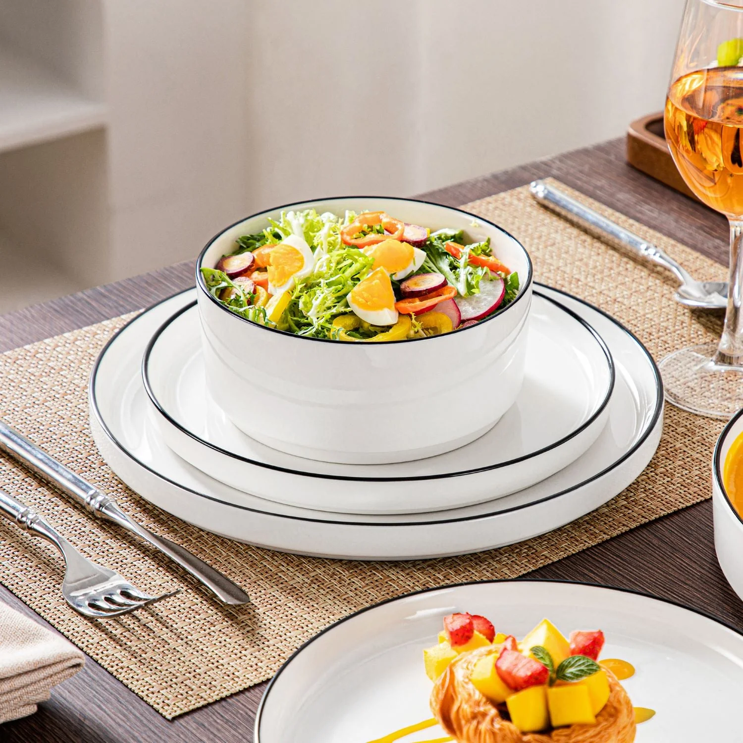Leah 24 Piece Dinnerware Set for 6 - Image 16