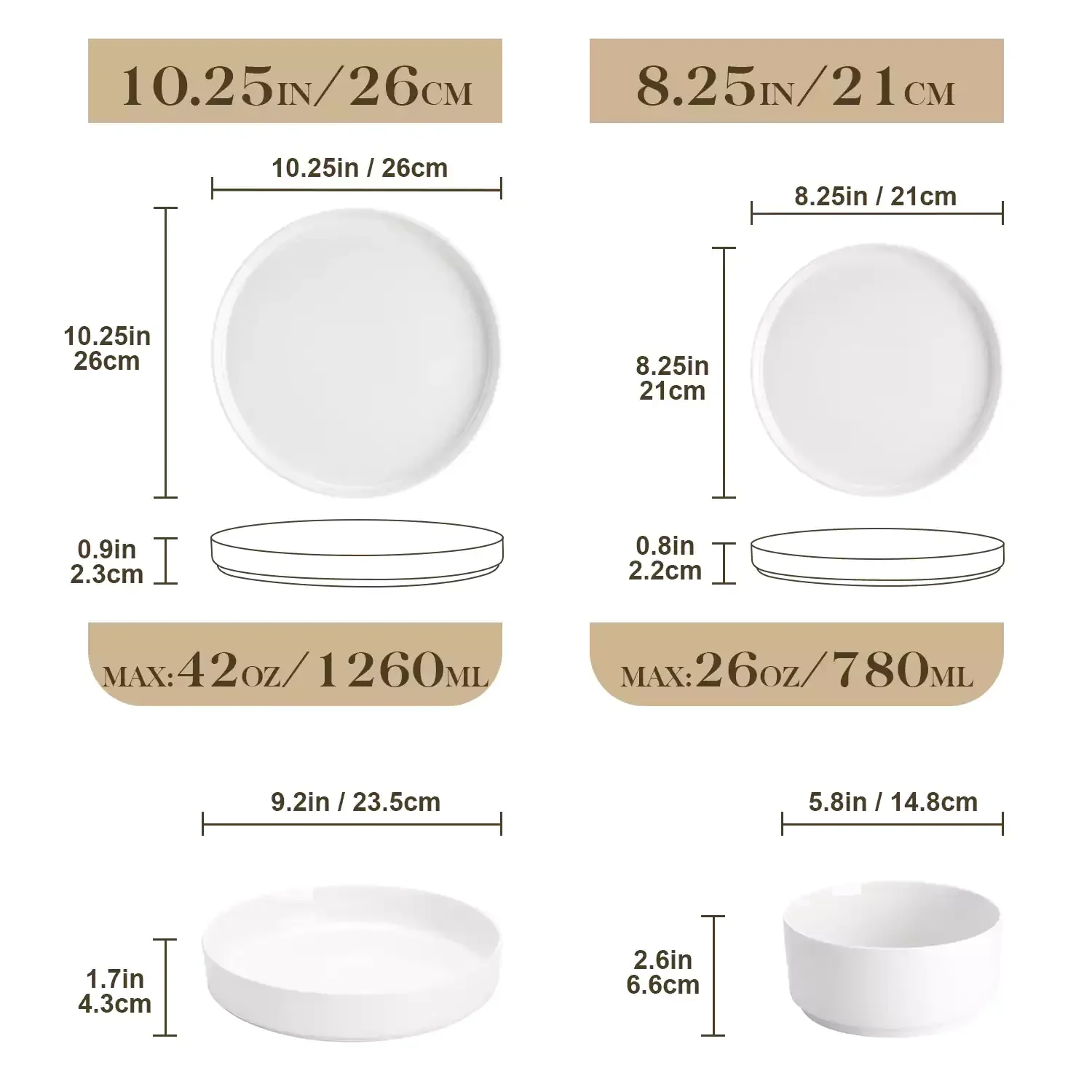 Leah 24 Piece Dinnerware Set for 6 - Image 9