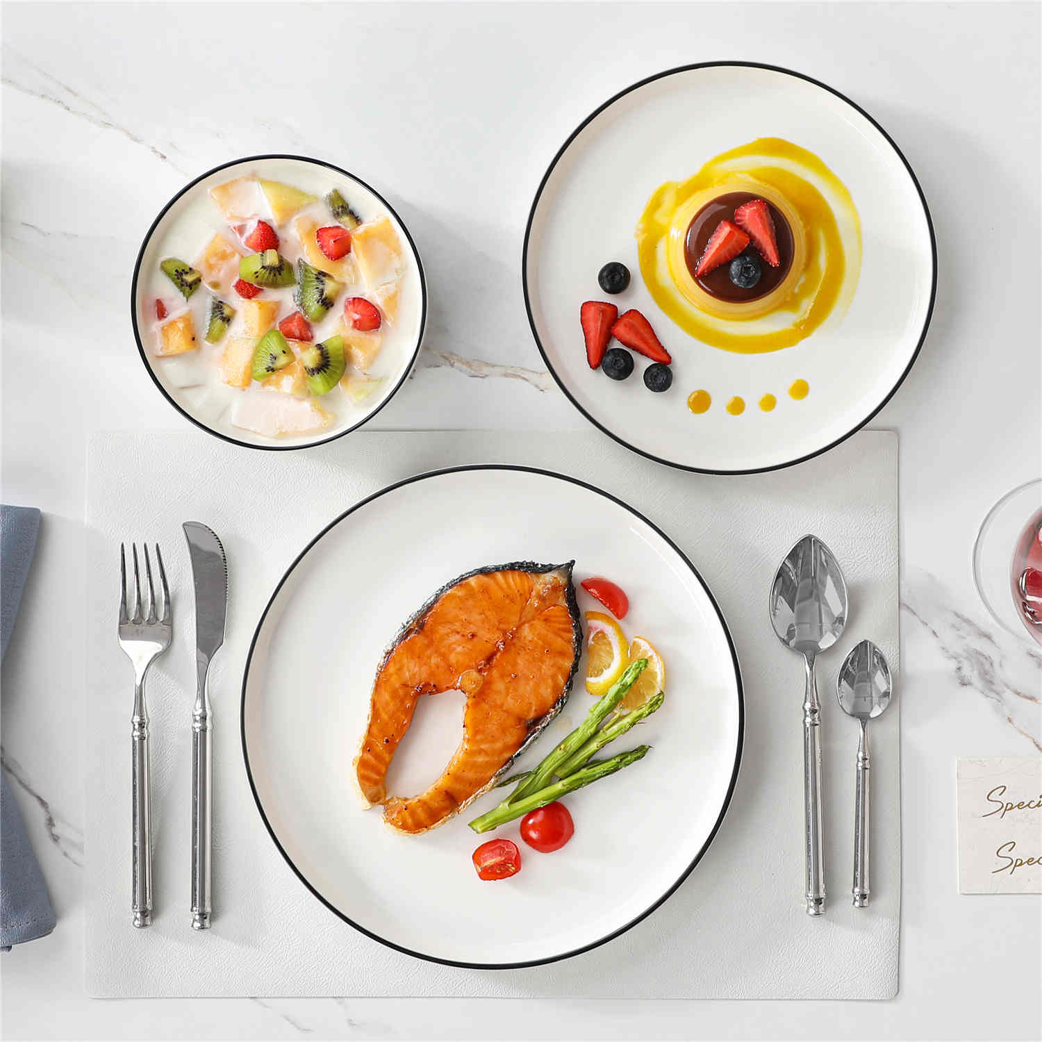 Leah 24 Piece Dinnerware Set for 8 - Image 13