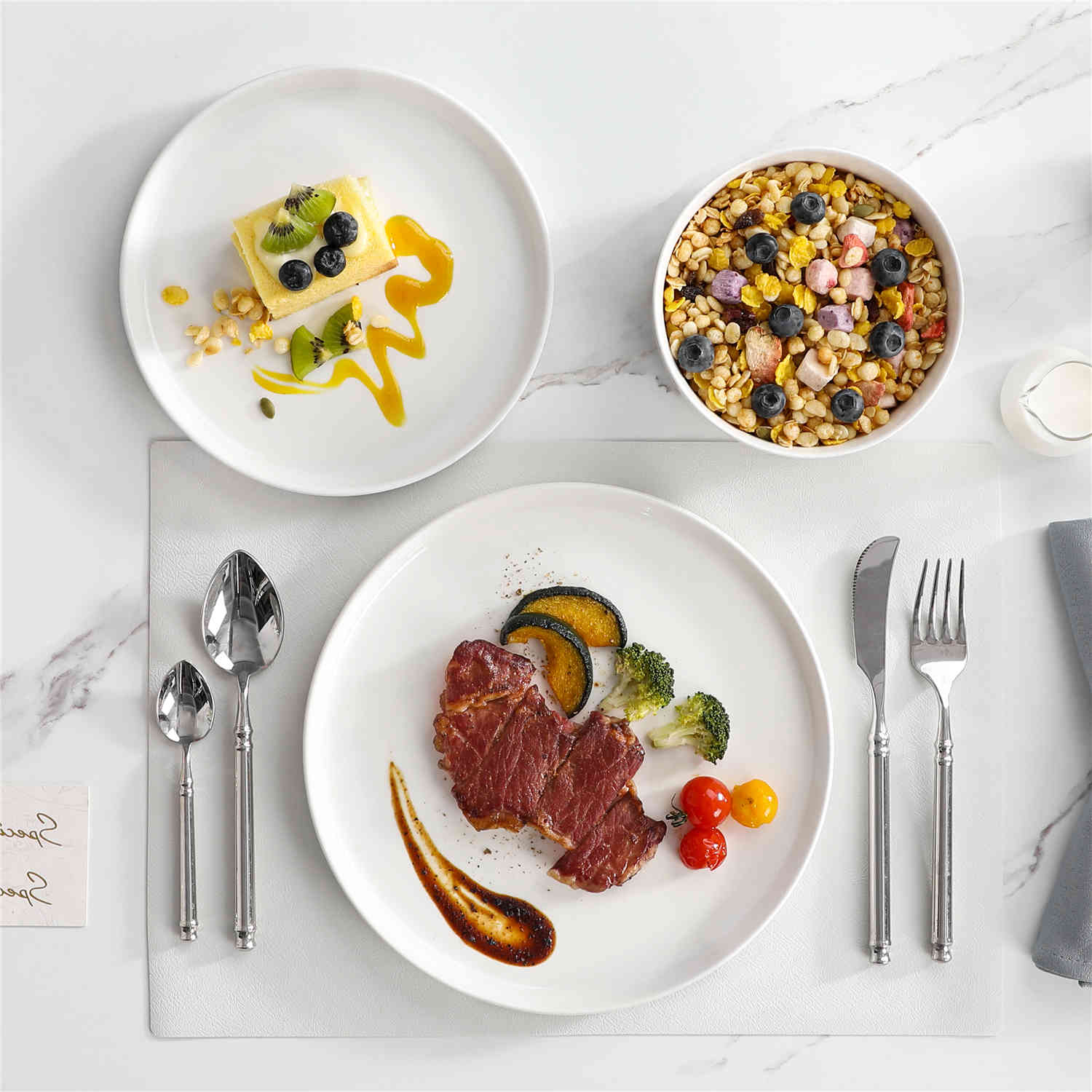 Leah 24 Piece Dinnerware Set for 8 - Image 3