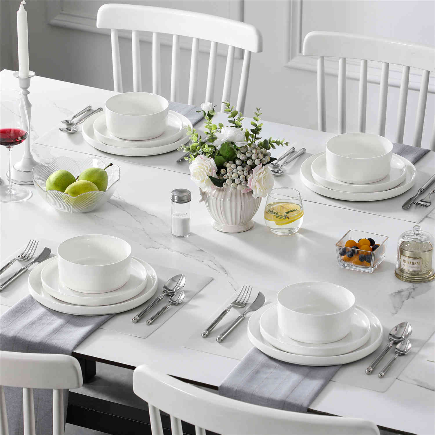 Leah 24 Piece Dinnerware Set for 8 - Image 6