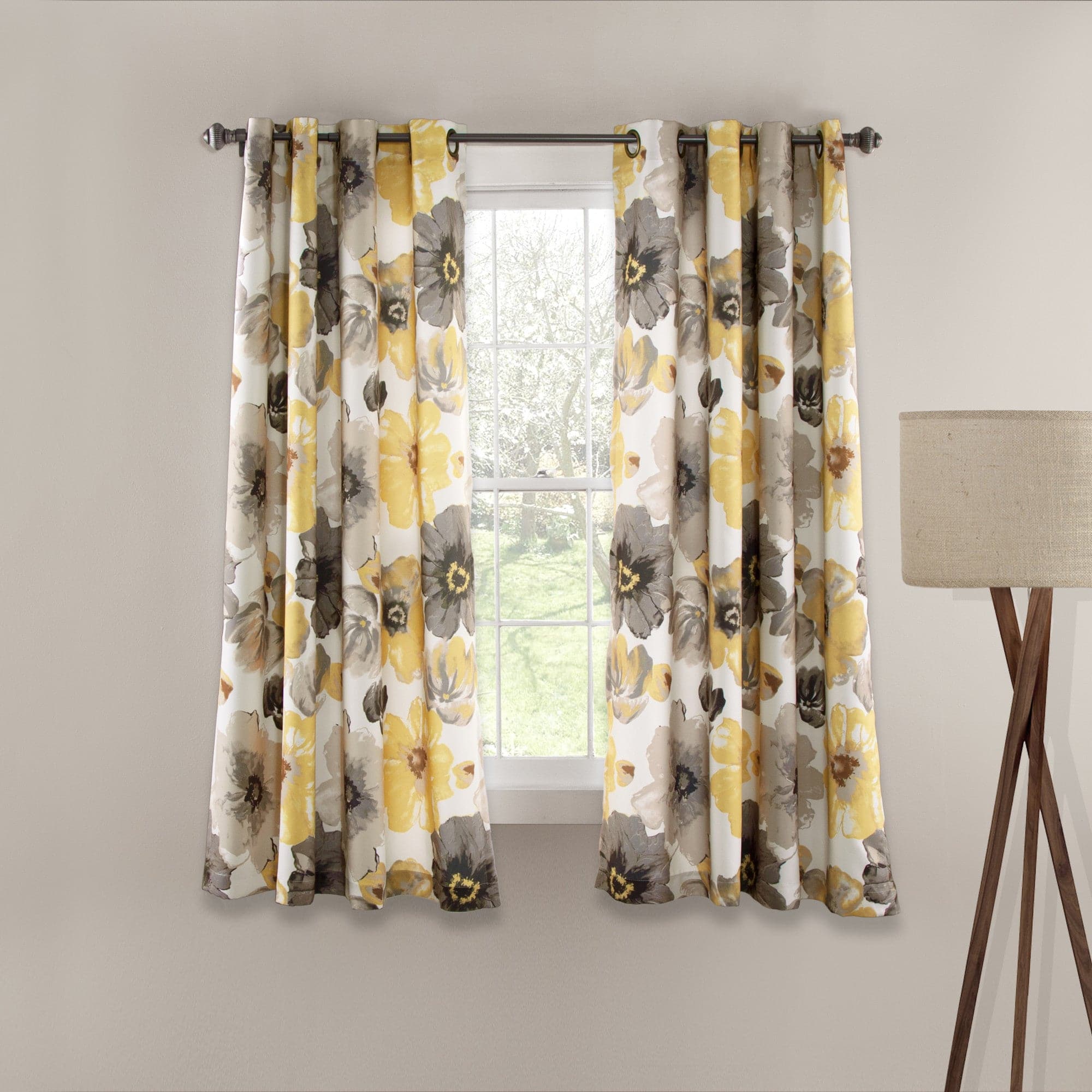 Leah Light Filtering Window Curtain Set - Image 4