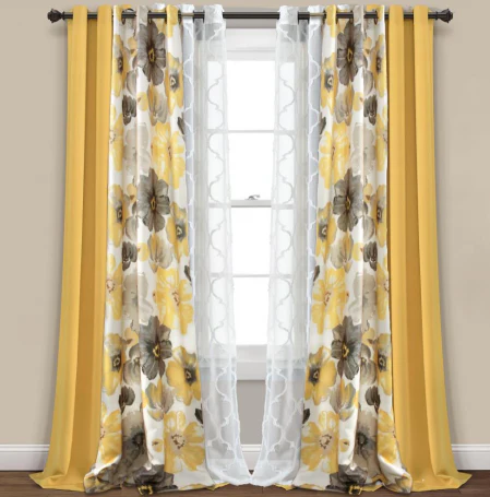 Leah Light Filtering Window Curtain Set - Image 43
