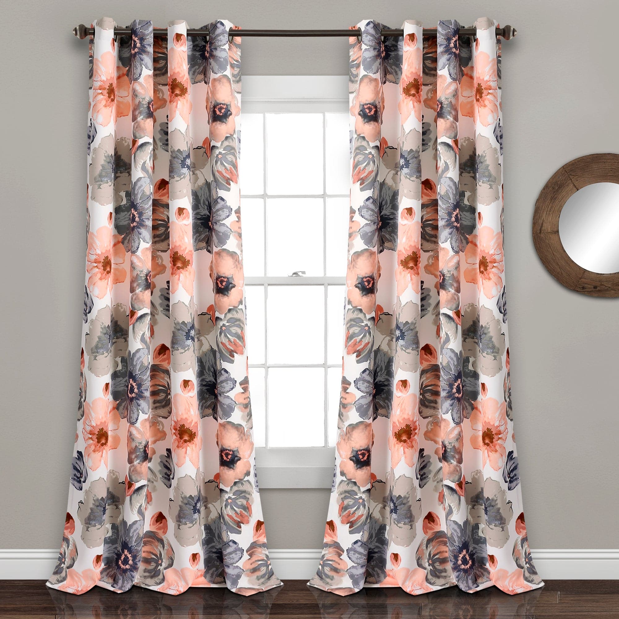 Leah Light Filtering Window Curtain Set - Image 5