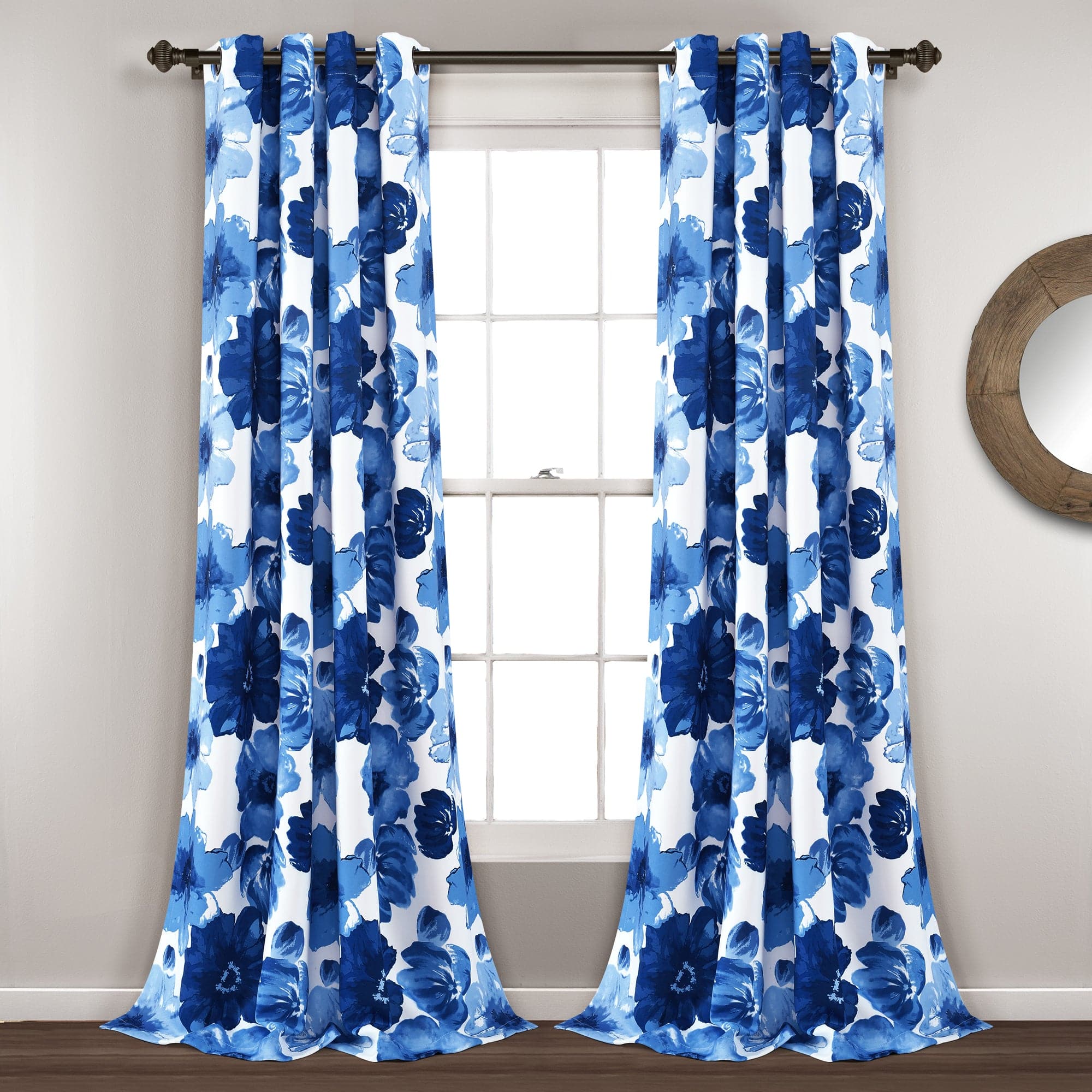Leah Light Filtering Window Curtain Set - Image 7