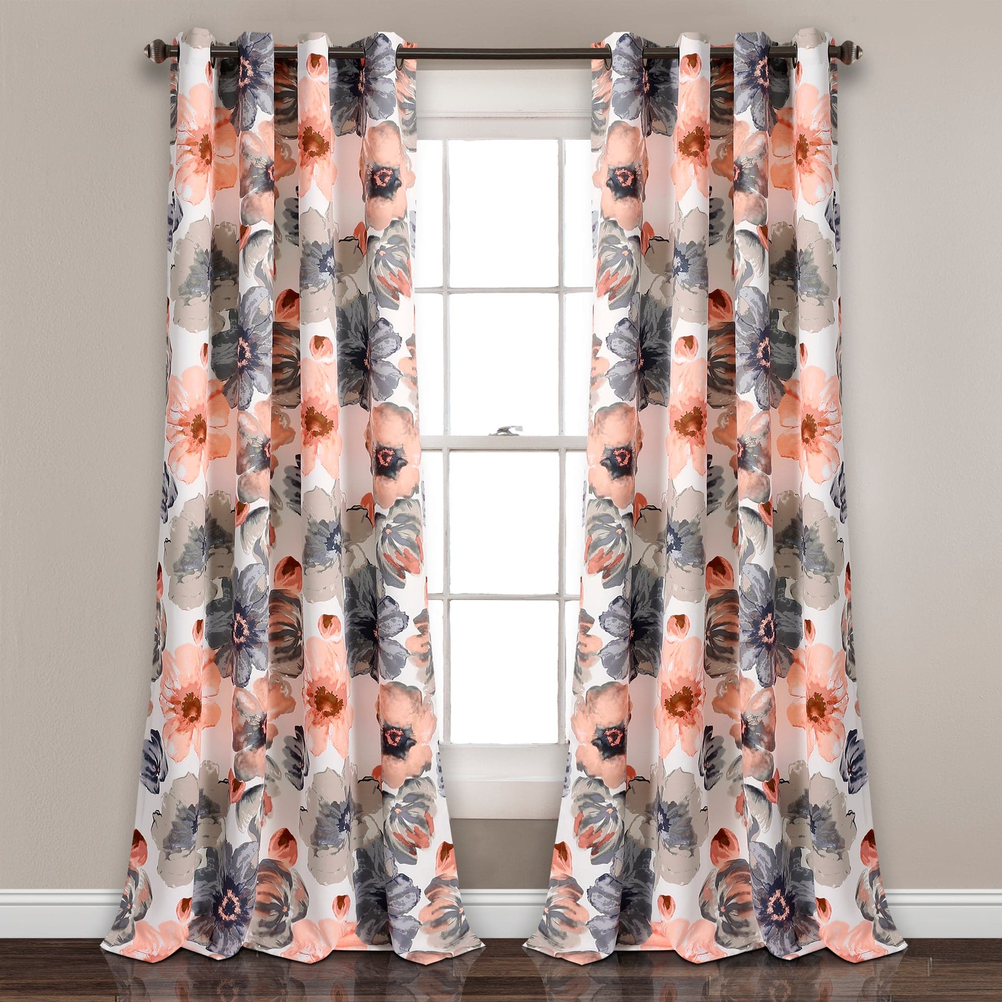 Leah Light Filtering Window Curtain Set - Image 9