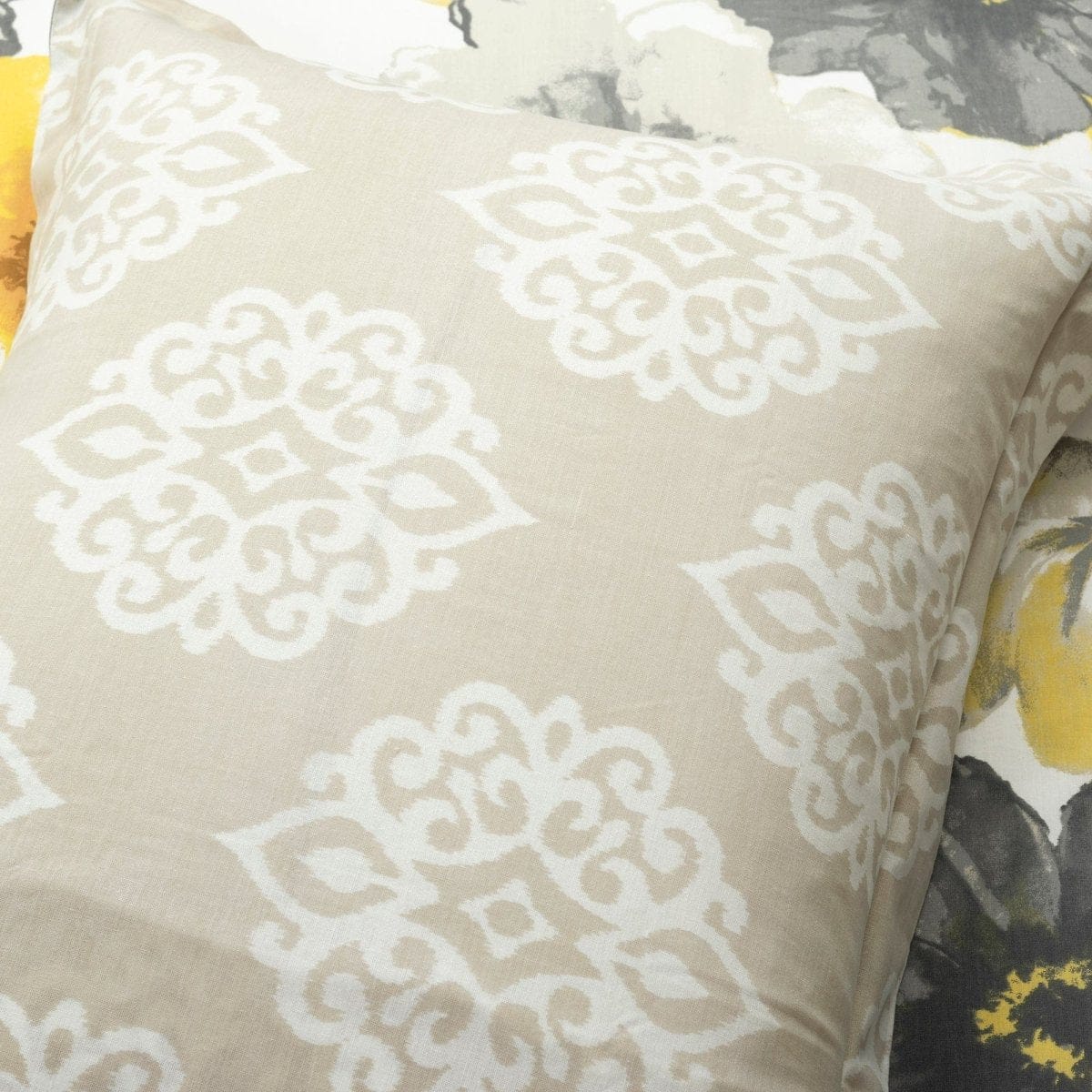 Leah Reversible Cotton Duvet Cover 3 Piece Set - Image 6