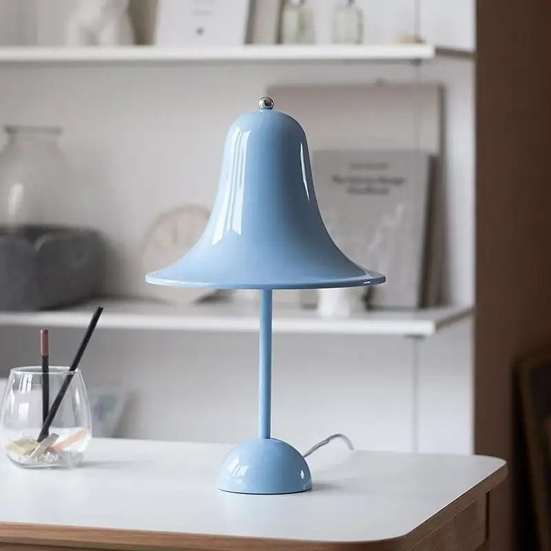 LED Bell Desk Lamp Touch Dimmable Rechargeable Table Night Light Bedside Reading - Image 13