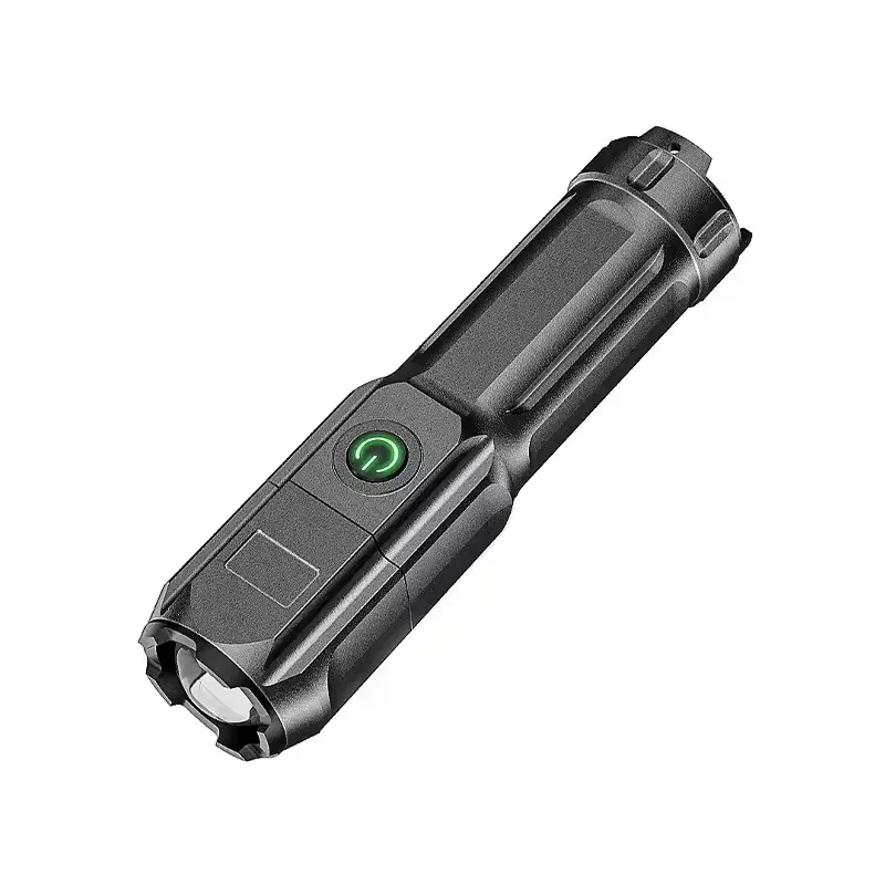 LED Camping Flashlight Rechargeable USB Zoom Spotlight Waterproof Outdoor - Image 3