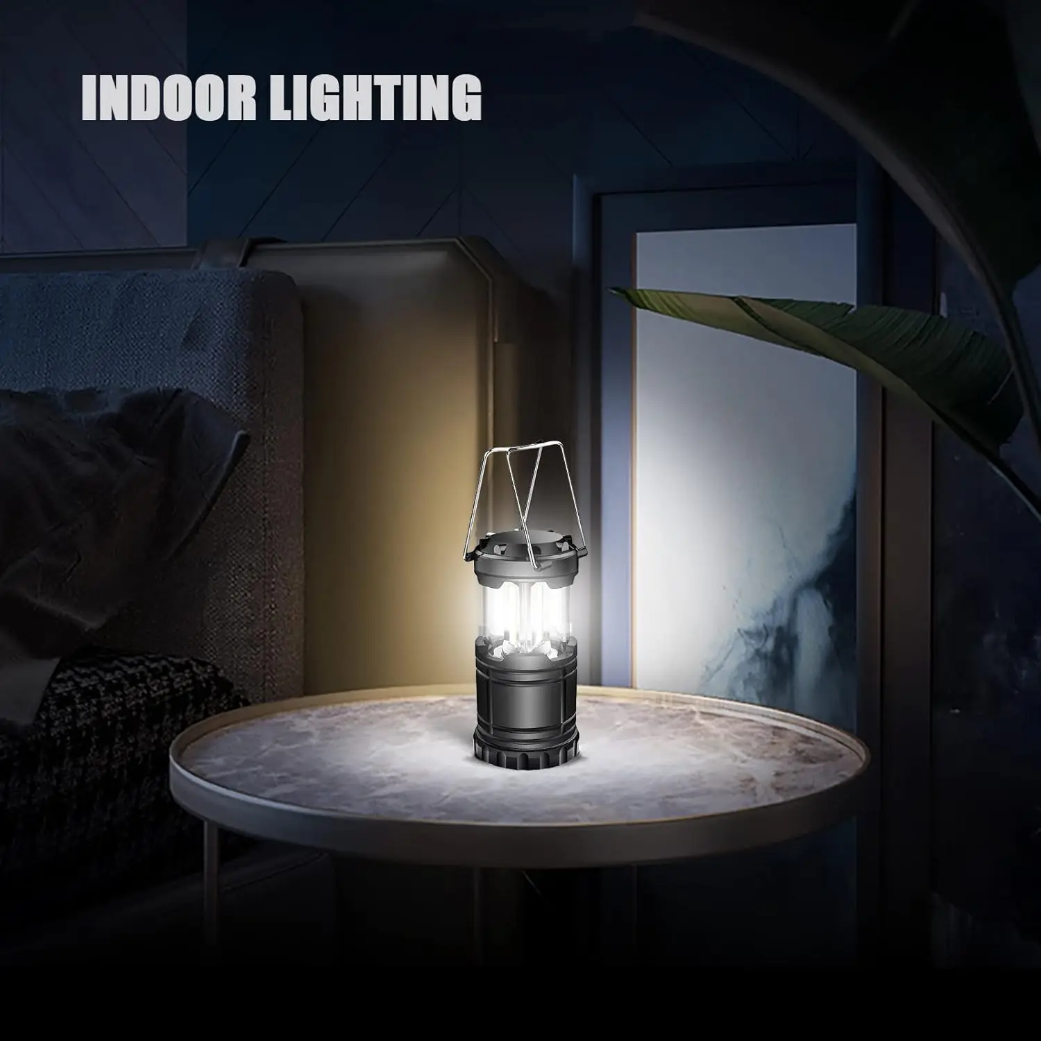 LED Camping Lantern Battery Powered Waterproof Emergency Light for Power Outages - Image 6