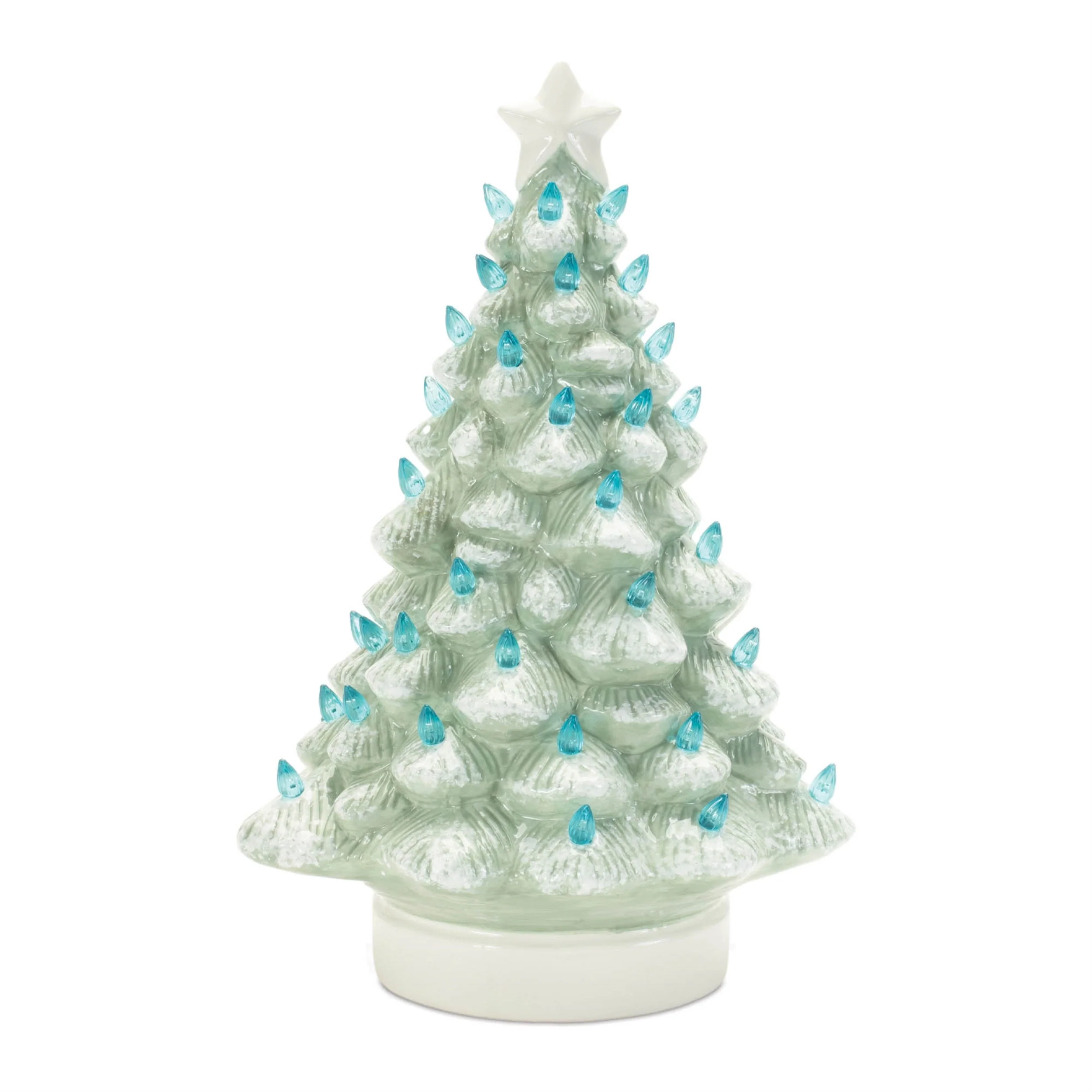 LED Ceramic Christmas Tree (Set of 2) - Image 2