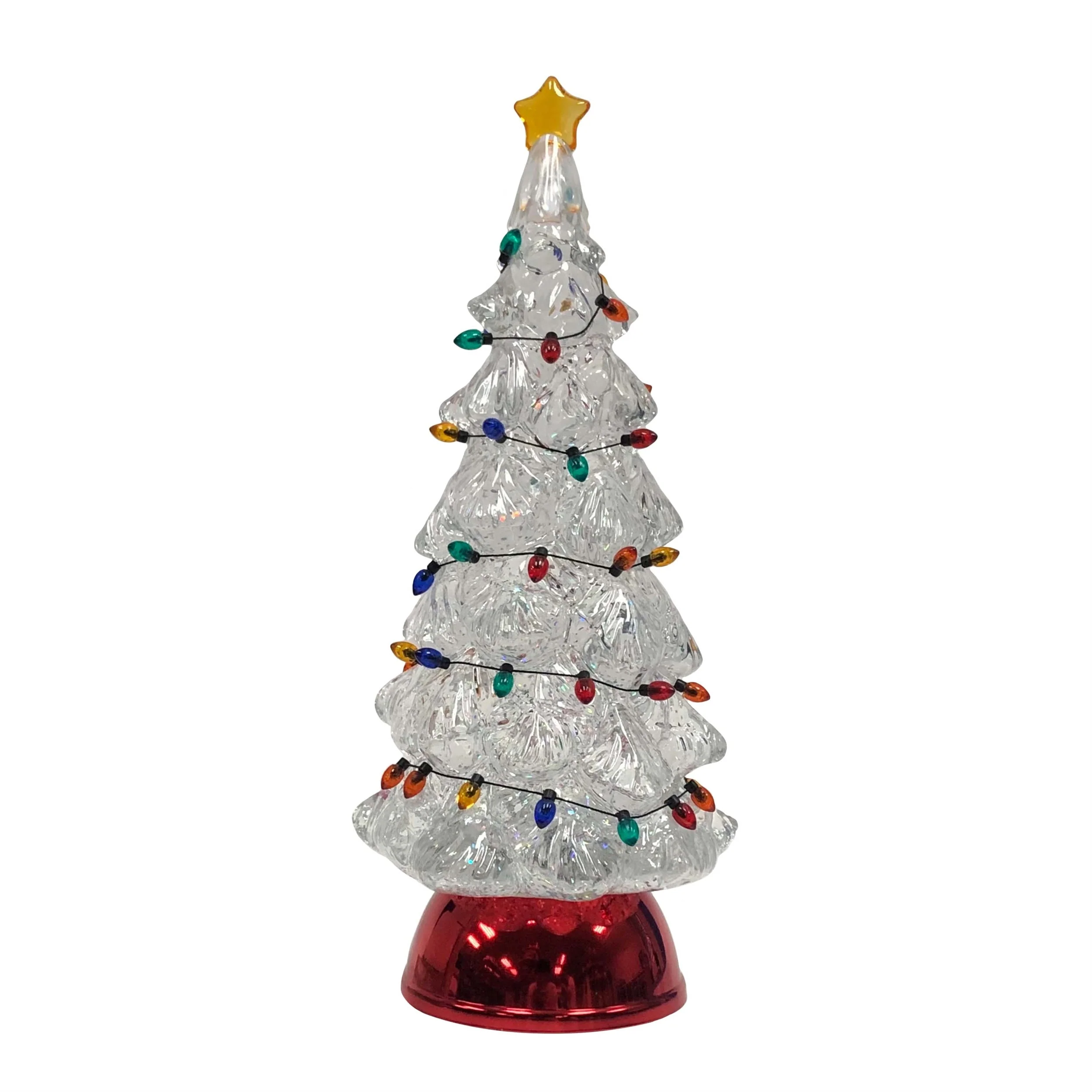 LED Christmas Tree with Holiday Lights 11.5"H - Image 3