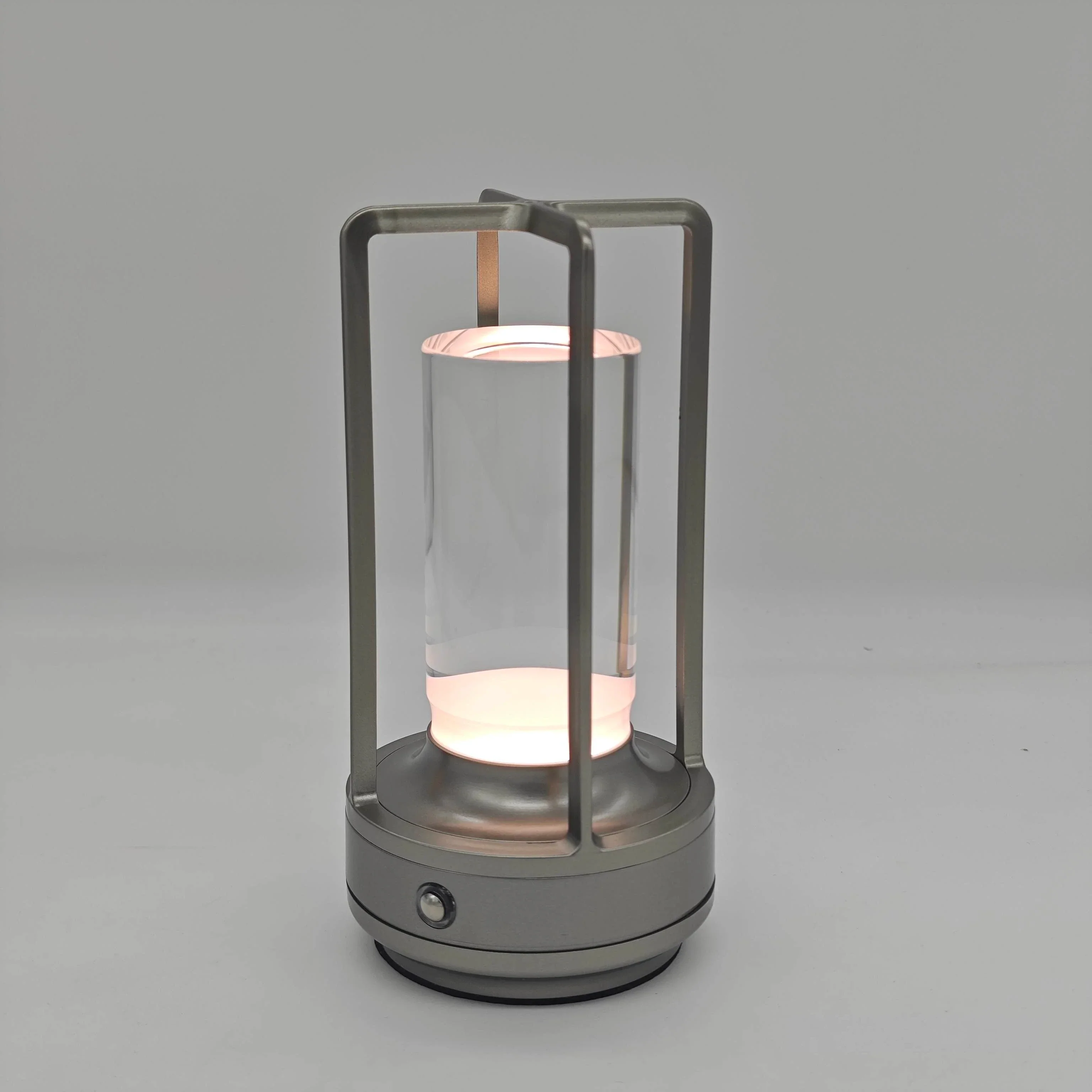LED Crystal Table Lamp Touch Dimmable Rechargeable Bedside Night Light Decor - Image 5
