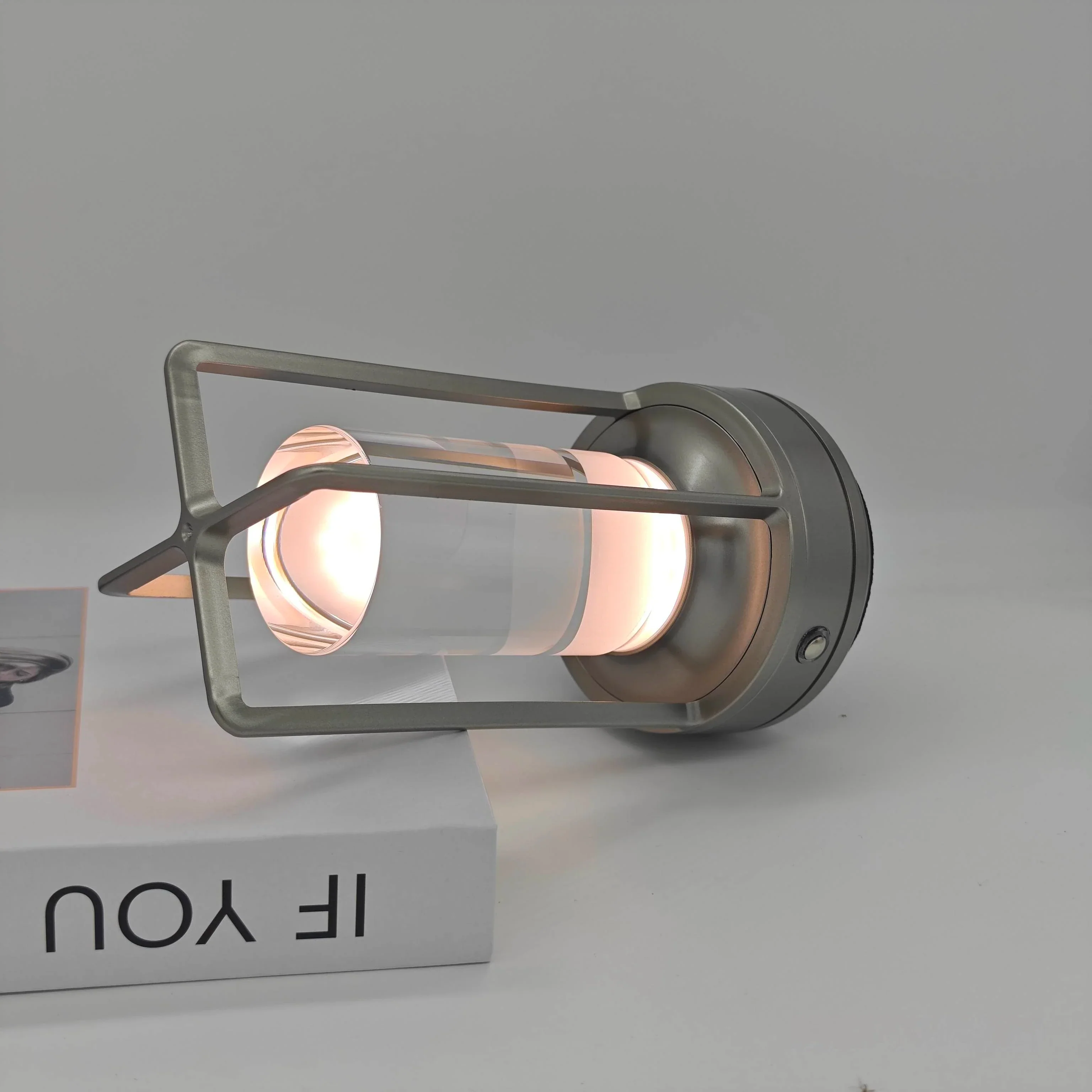 LED Crystal Table Lamp Touch Dimmable Rechargeable Bedside Night Light Decor - Image 6