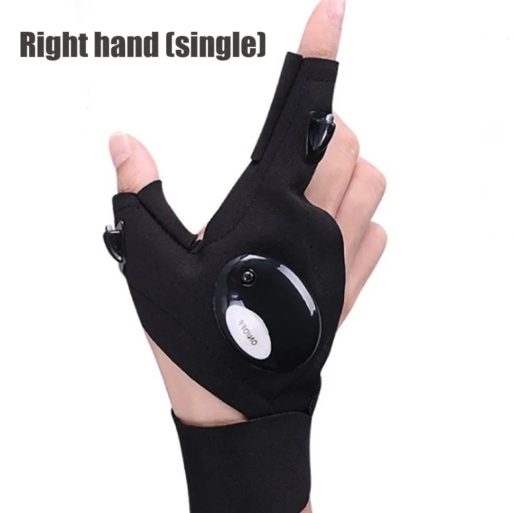 LED Cycling Gloves – Fingerless Gloves with Lights for Fishing, Outdoor & Sports - Image 7