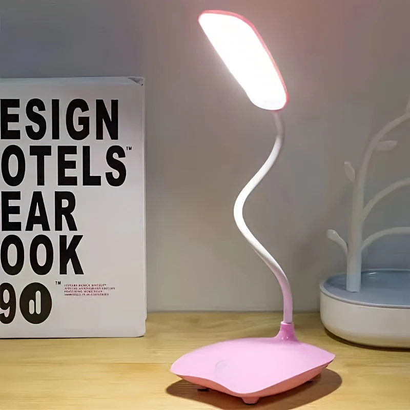 LED Desk Lamp for Students – USB Rechargeable Eye Protection Touch Dimmable Light - Image 4