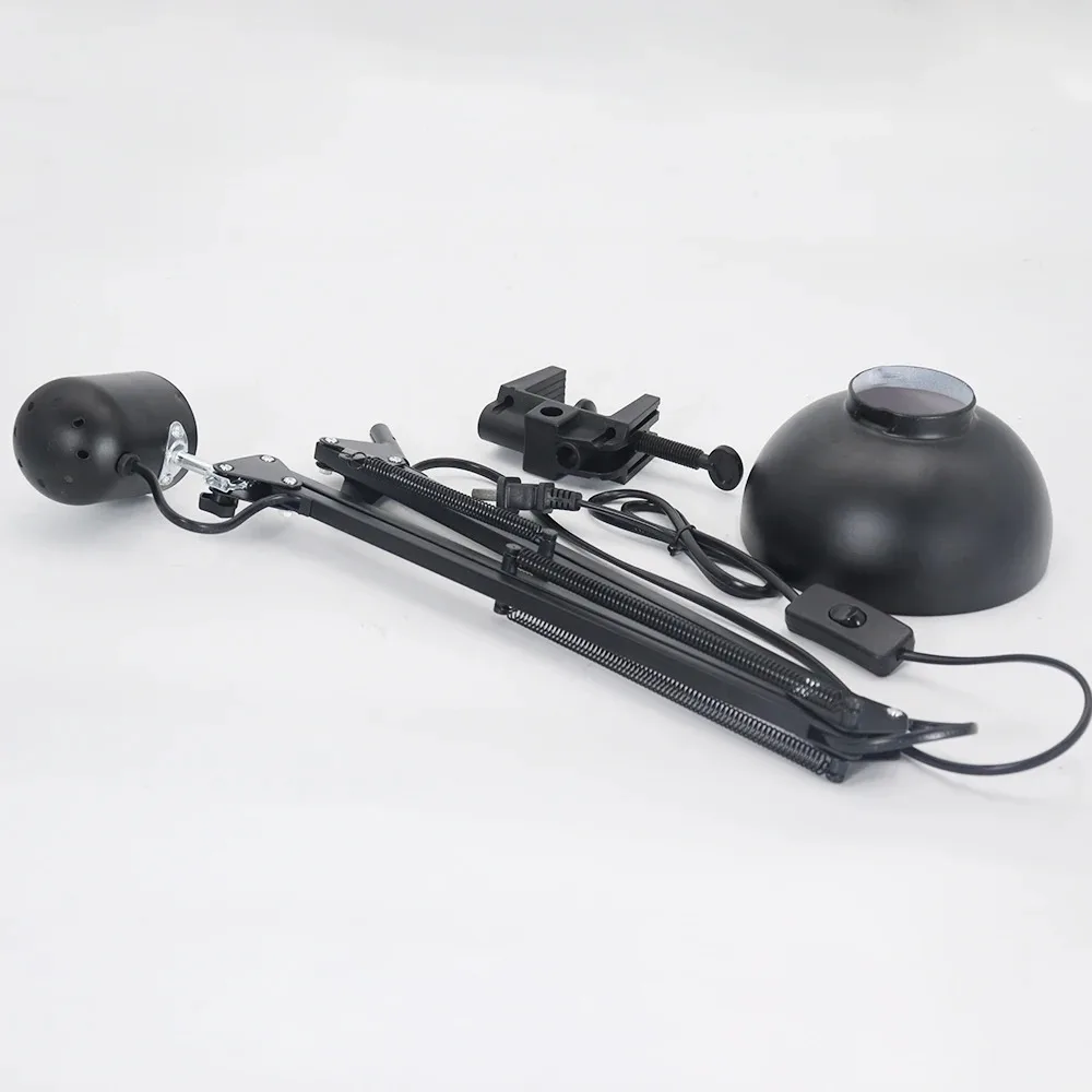 LED Desk Lamp with Clamp Adjustable Study Light for Computer Desk Nail Table - Image 3