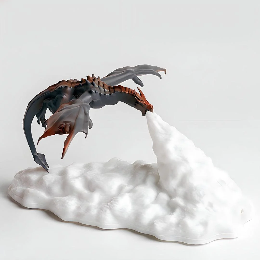 LED Dragon Lamp Fantasy Night Light Magical Dragon Home Decoration - Image 3