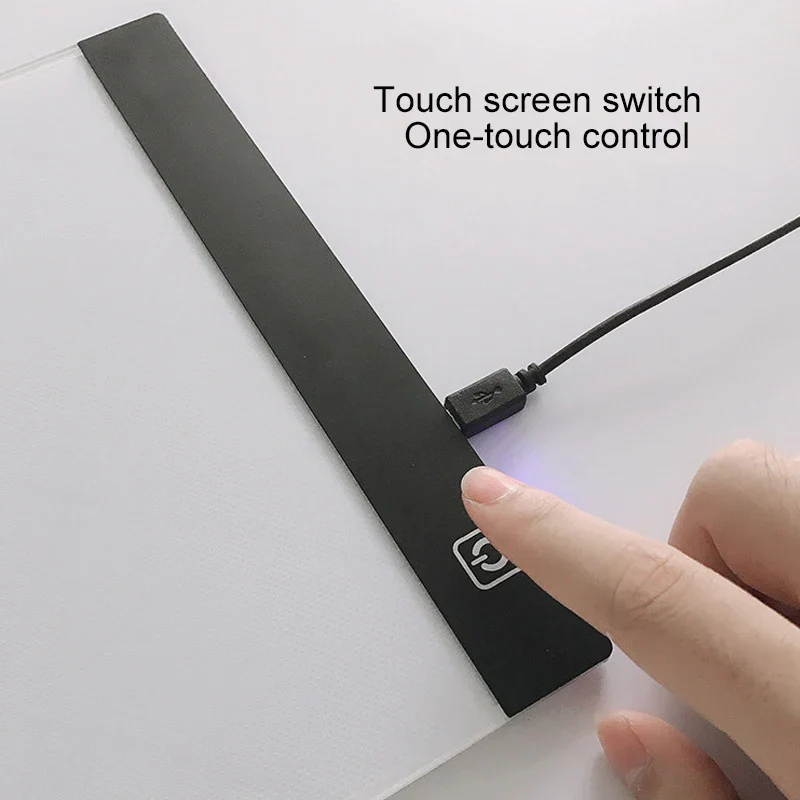 LED Drawing Copy Pad Dimmable Light Board Adjustable Art Tablet Educational Toy - Image 3