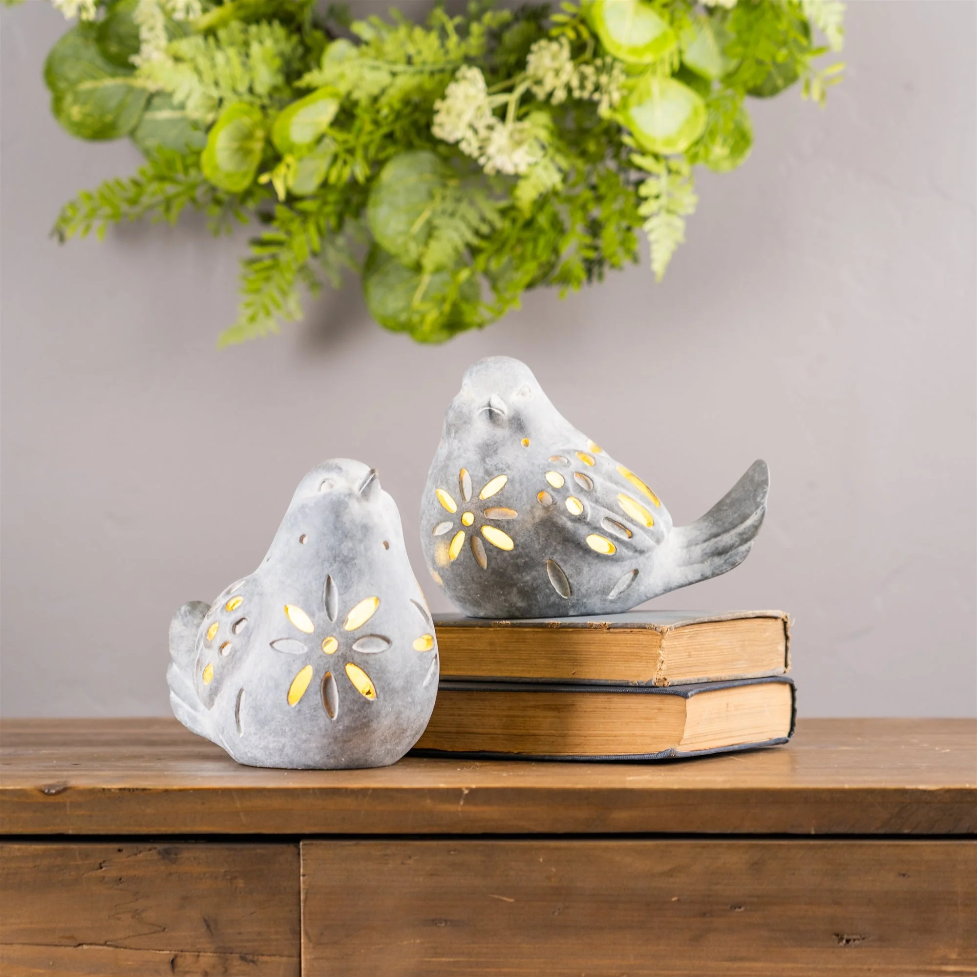 Led lighted bird figurine (set of 3) - Image 4