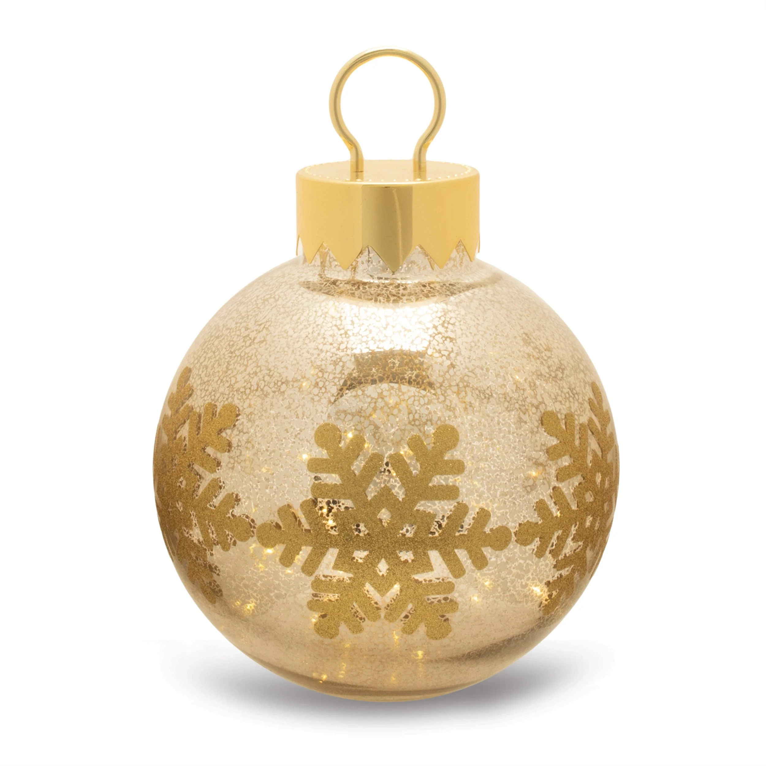 LED Mercury Glass Ornament 13"H - Image 4